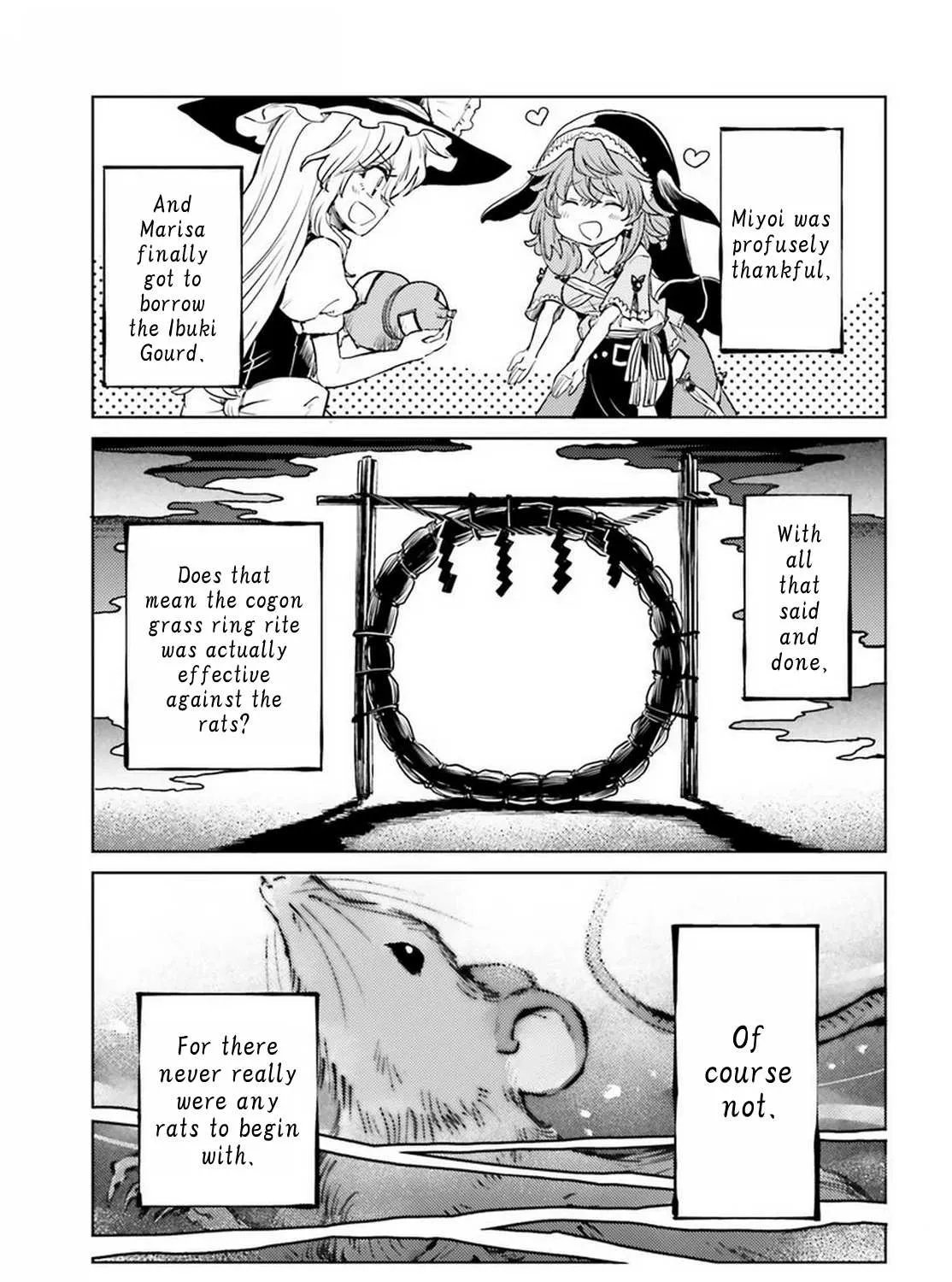 Touhou Suichouka ~ Lotus Eater-tachi no Suisei Chapter 42 page 45 - 