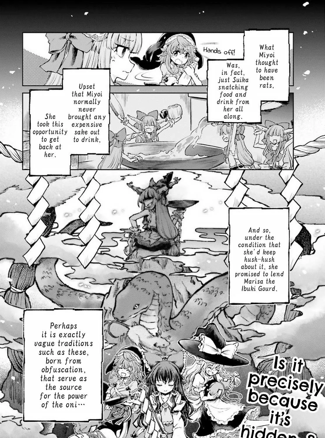 Touhou Suichouka ~ Lotus Eater-tachi no Suisei Chapter 42 page 47 - 