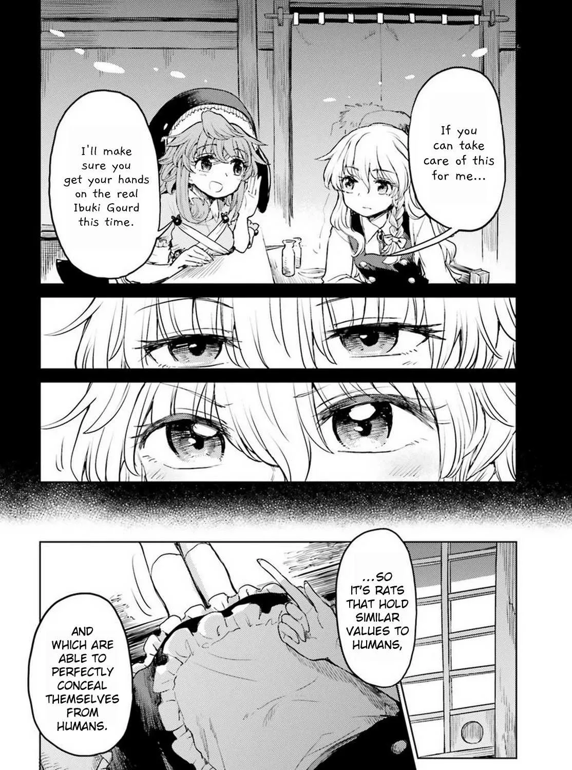 Touhou Suichouka ~ Lotus Eater-tachi no Suisei Chapter 42 page 7 - 