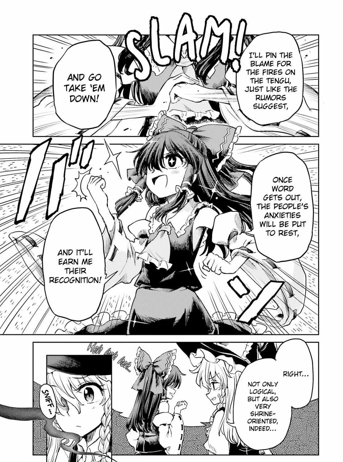 Touhou Suichouka ~ Lotus Eater-tachi no Suisei Chapter 44 page 13 - 