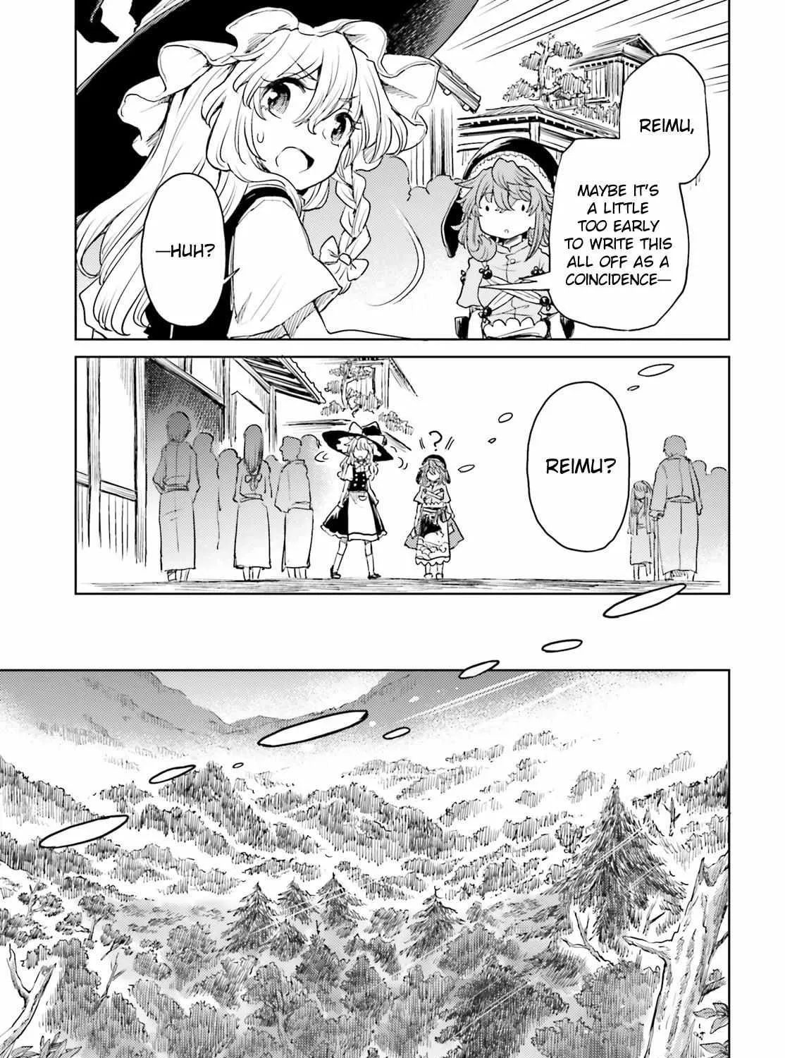 Touhou Suichouka ~ Lotus Eater-tachi no Suisei Chapter 44 page 21 - 