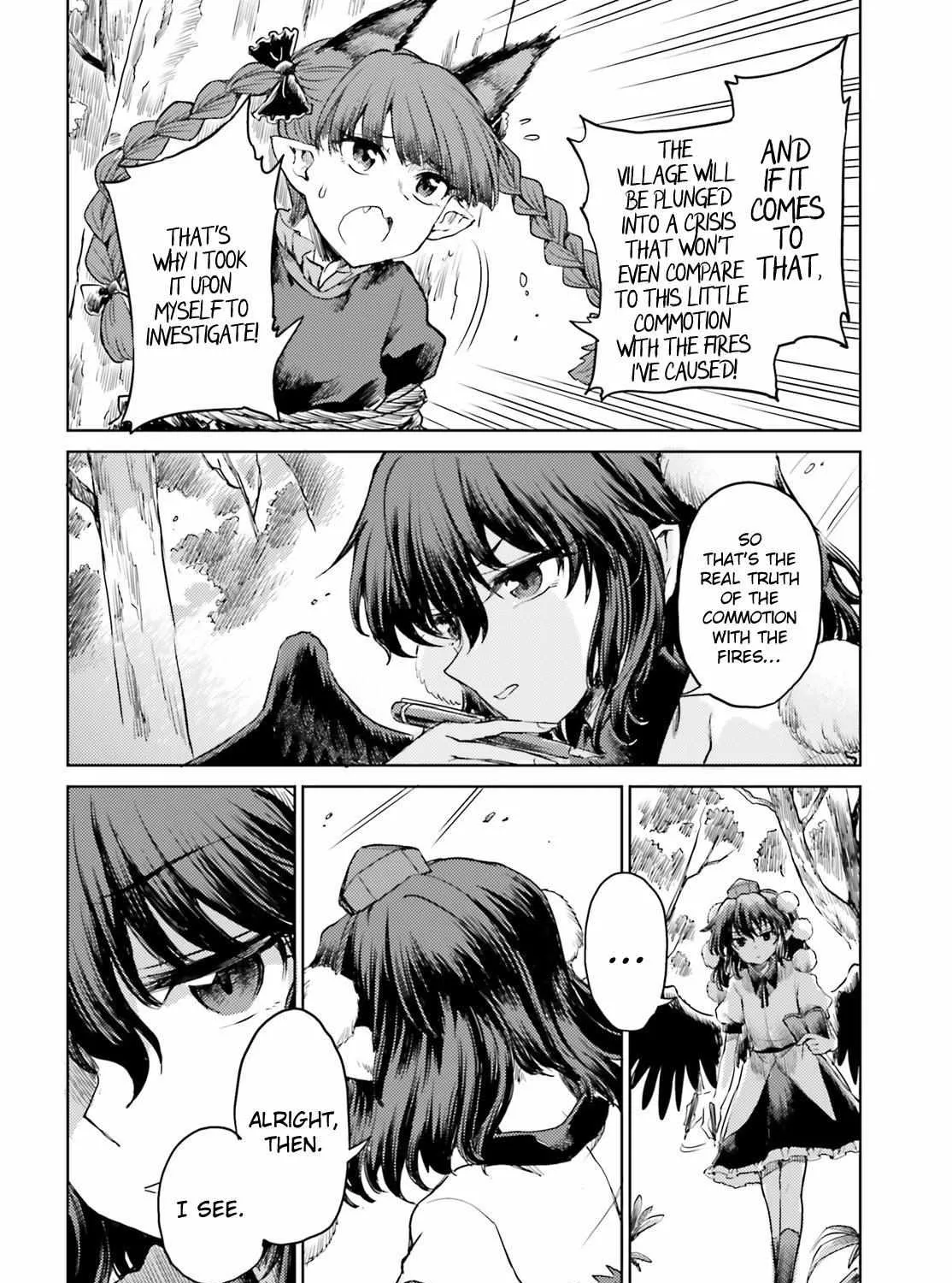 Touhou Suichouka ~ Lotus Eater-tachi no Suisei Chapter 44 page 35 - 
