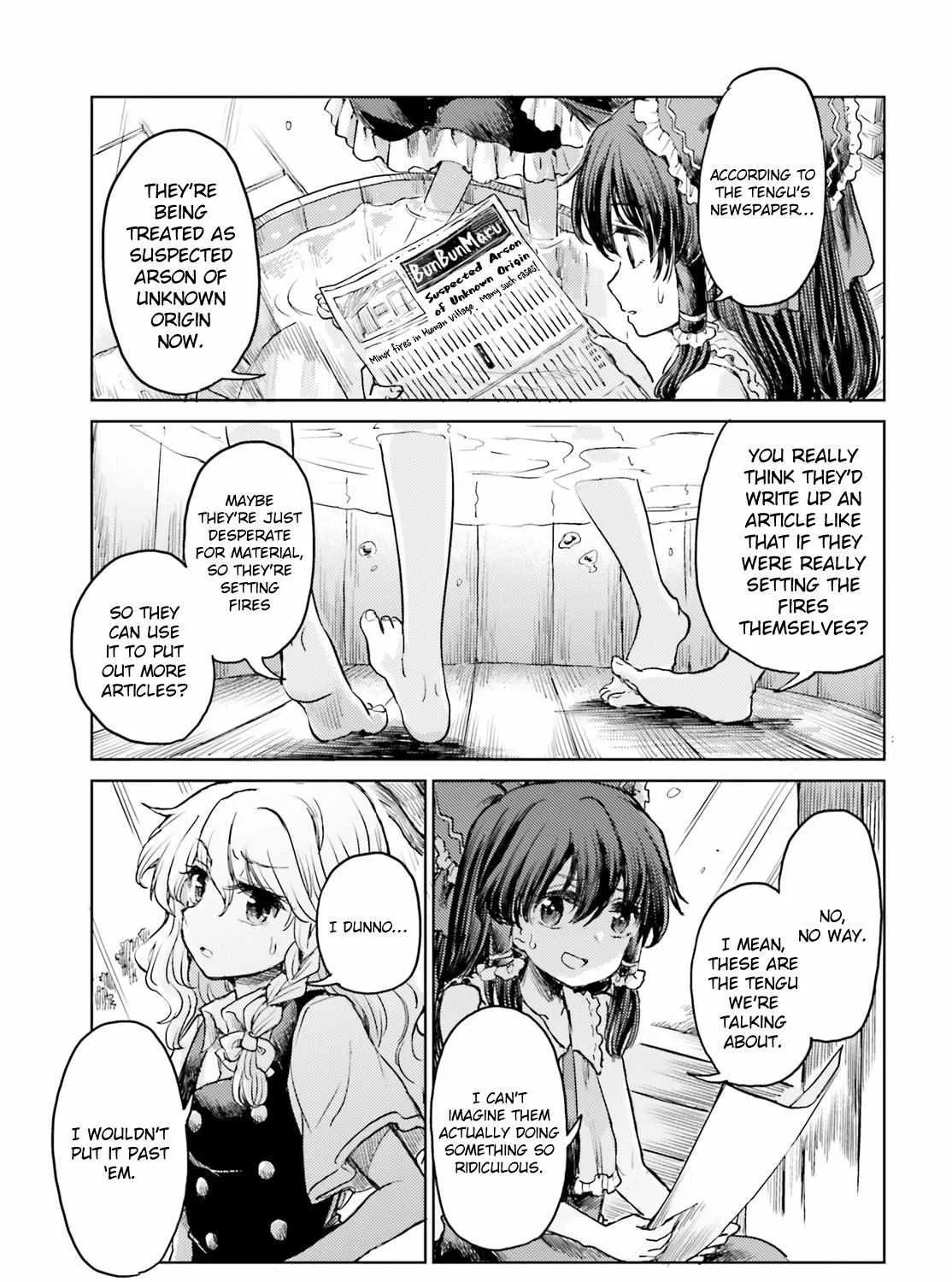 Touhou Suichouka ~ Lotus Eater-tachi no Suisei Chapter 44 page 5 - 