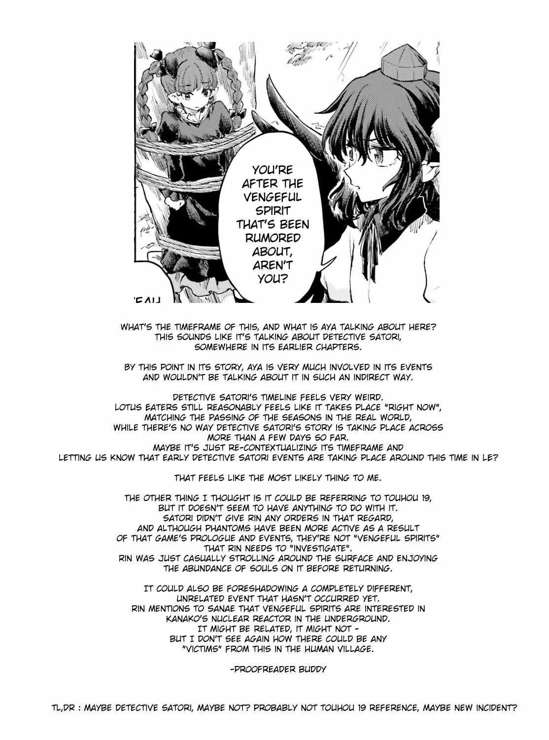 Touhou Suichouka ~ Lotus Eater-tachi no Suisei Chapter 44 page 51 - 