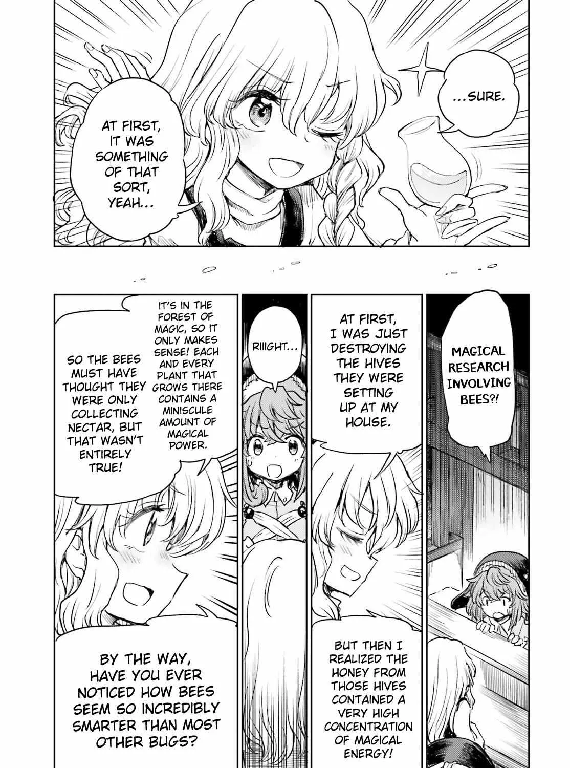Touhou Suichouka ~ Lotus Eater-tachi no Suisei Chapter 46 page 22 - 