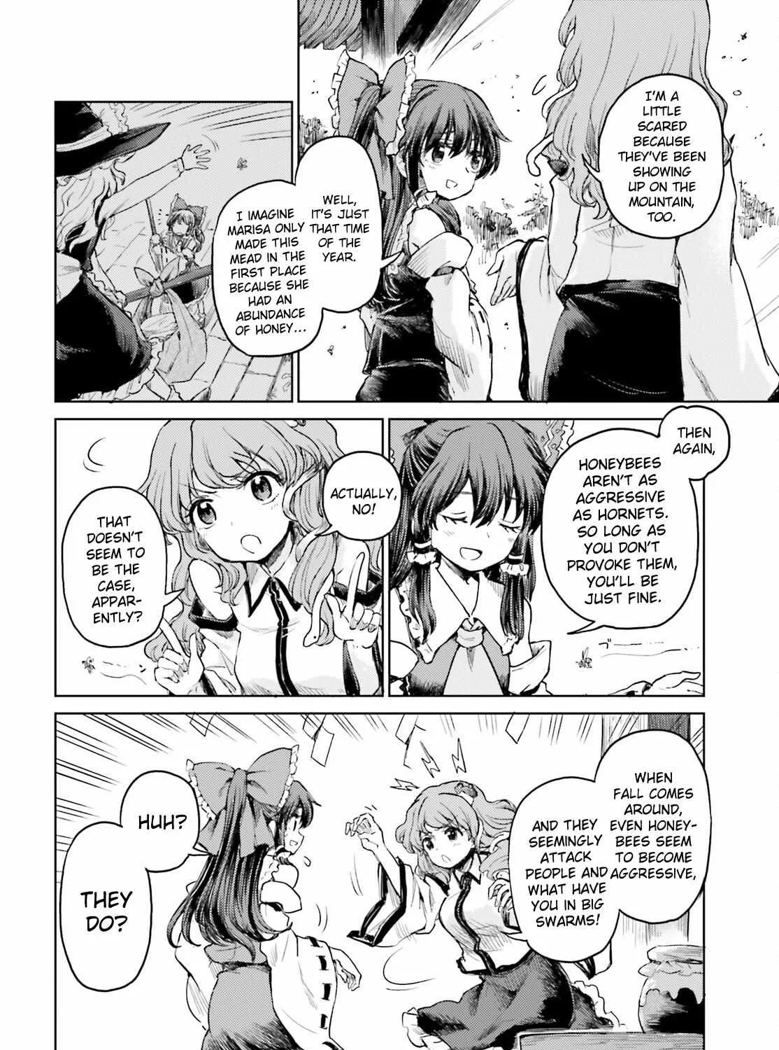 Touhou Suichouka ~ Lotus Eater-tachi no Suisei Chapter 46 page 4 - 