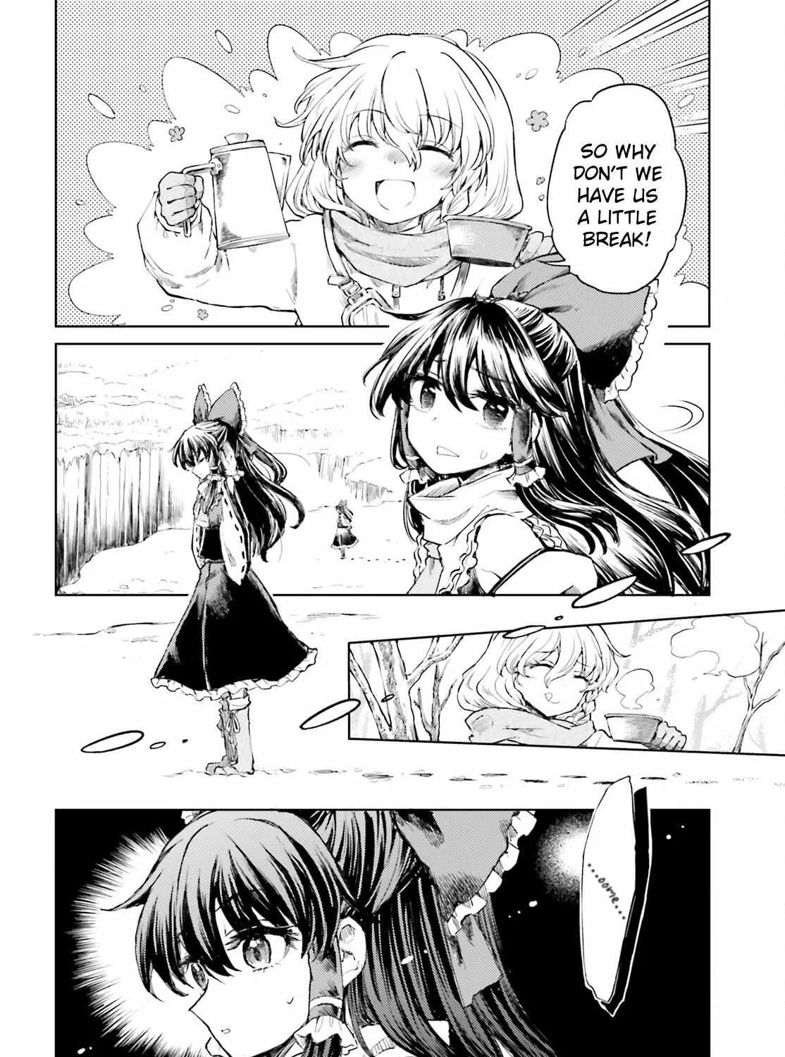 Touhou Suichouka ~ Lotus Eater-tachi no Suisei Chapter 48 page 16 - 