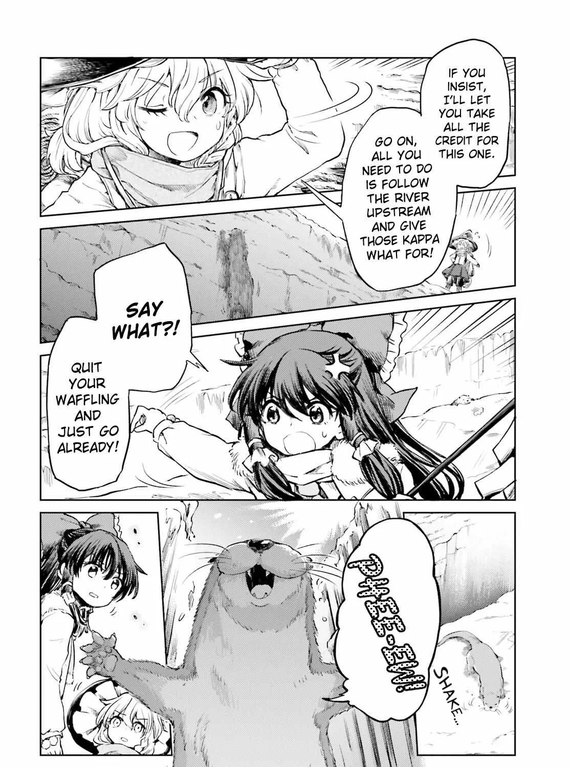 Touhou Suichouka ~ Lotus Eater-tachi no Suisei Chapter 48 page 36 - 