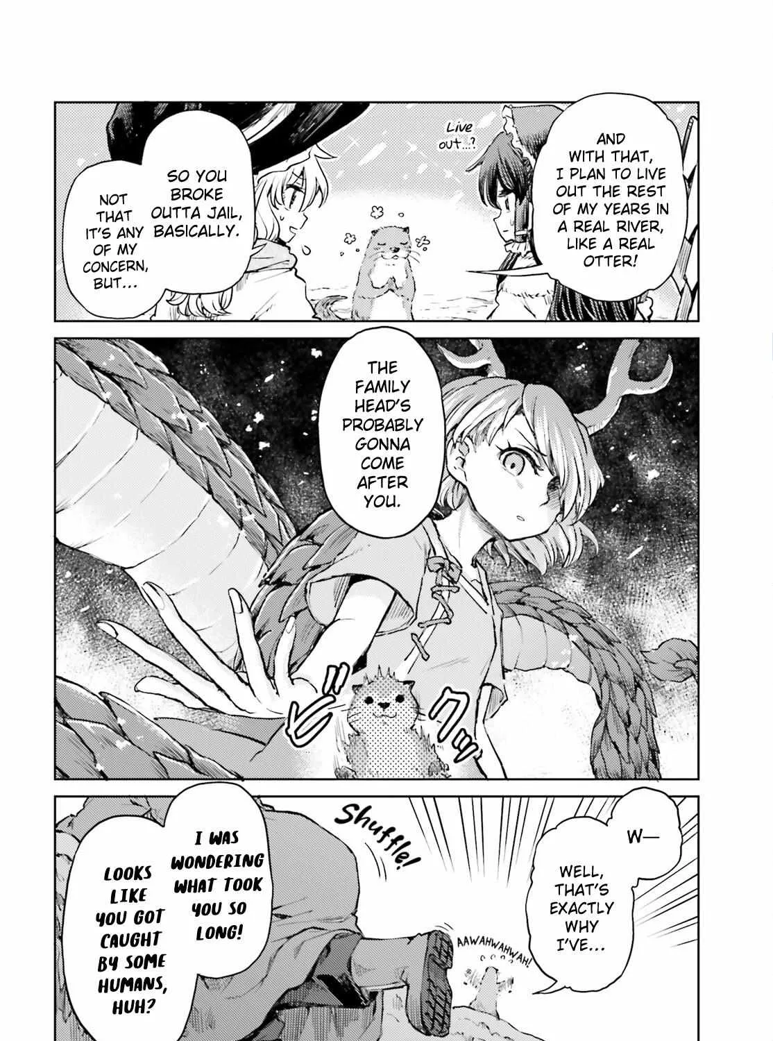 Touhou Suichouka ~ Lotus Eater-tachi no Suisei Chapter 48 page 48 - 