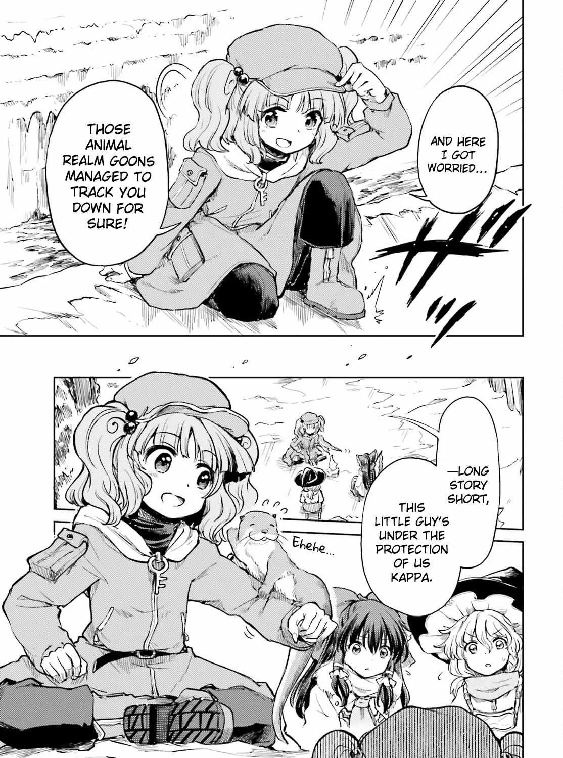 Touhou Suichouka ~ Lotus Eater-tachi no Suisei Chapter 48 page 50 - 