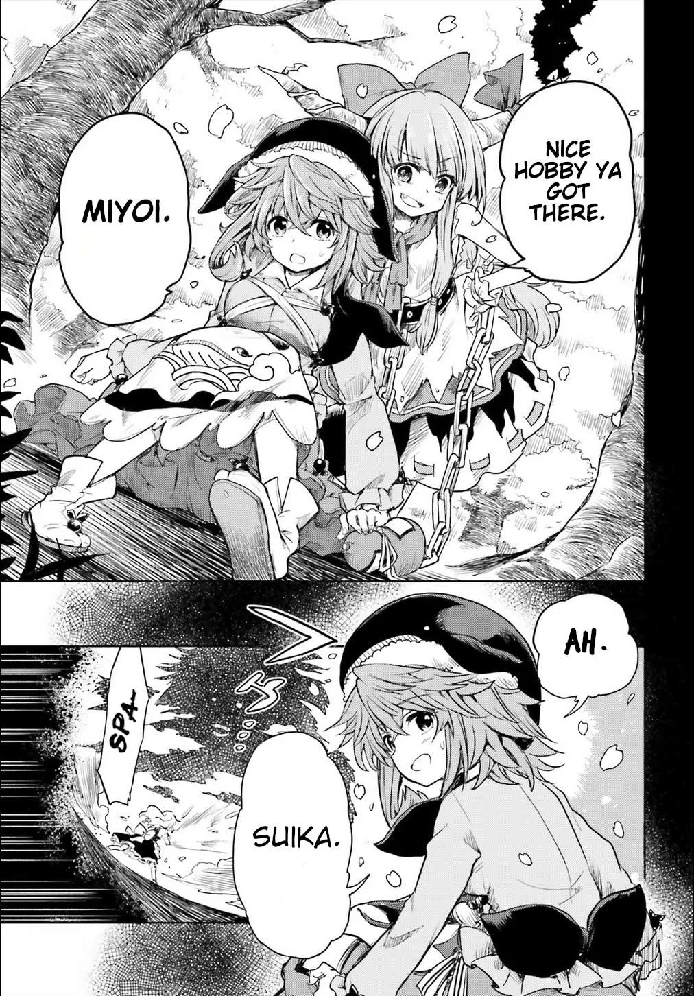 Touhou Suichouka ~ Lotus Eater-tachi no Suisei Chapter 5 page 23 - 