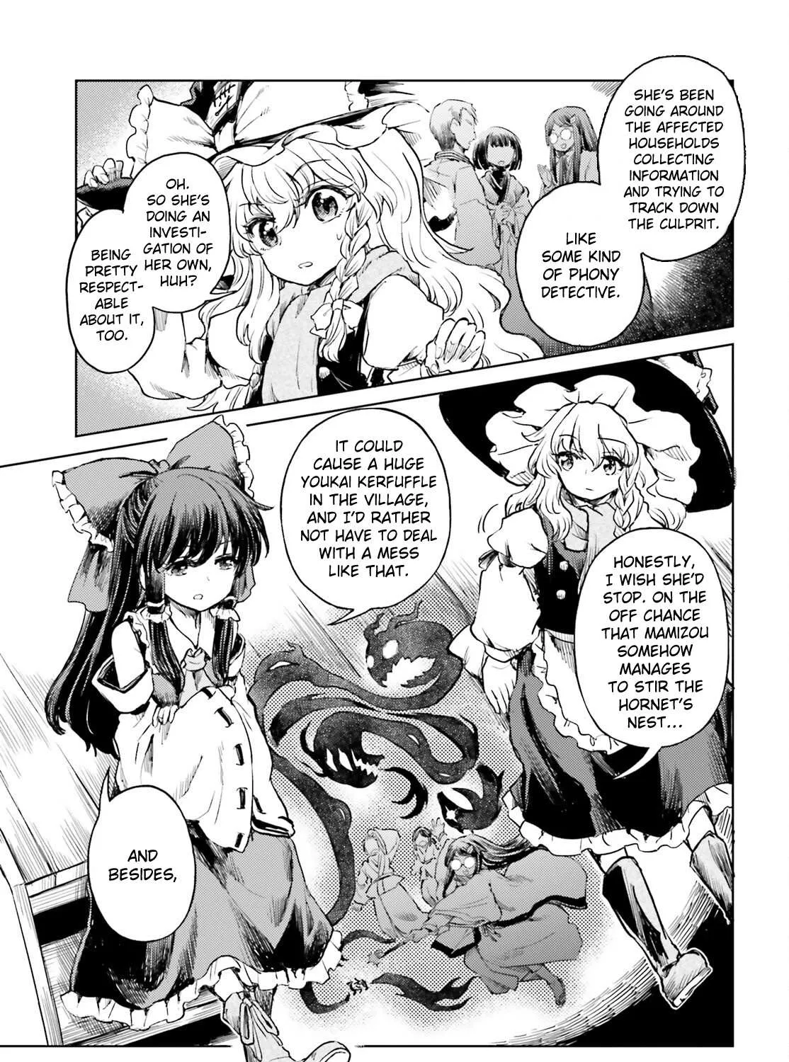 Touhou Suichouka ~ Lotus Eater-tachi no Suisei Chapter 50 page 13 - 