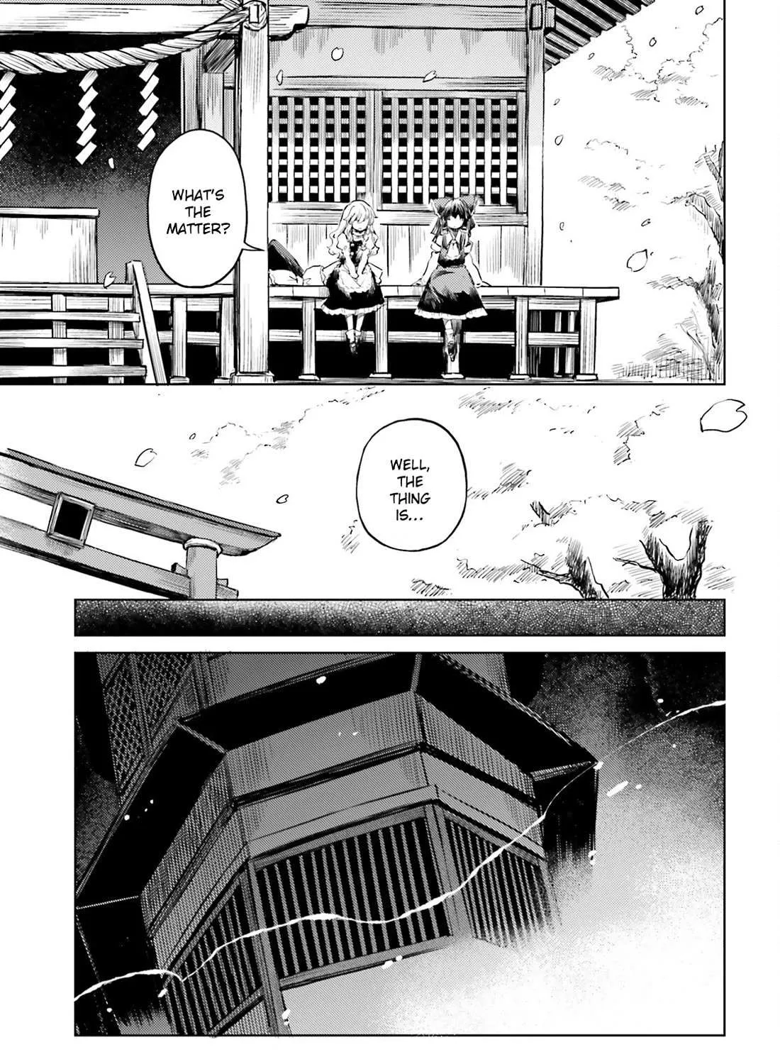 Touhou Suichouka ~ Lotus Eater-tachi no Suisei Chapter 52 page 14 - 