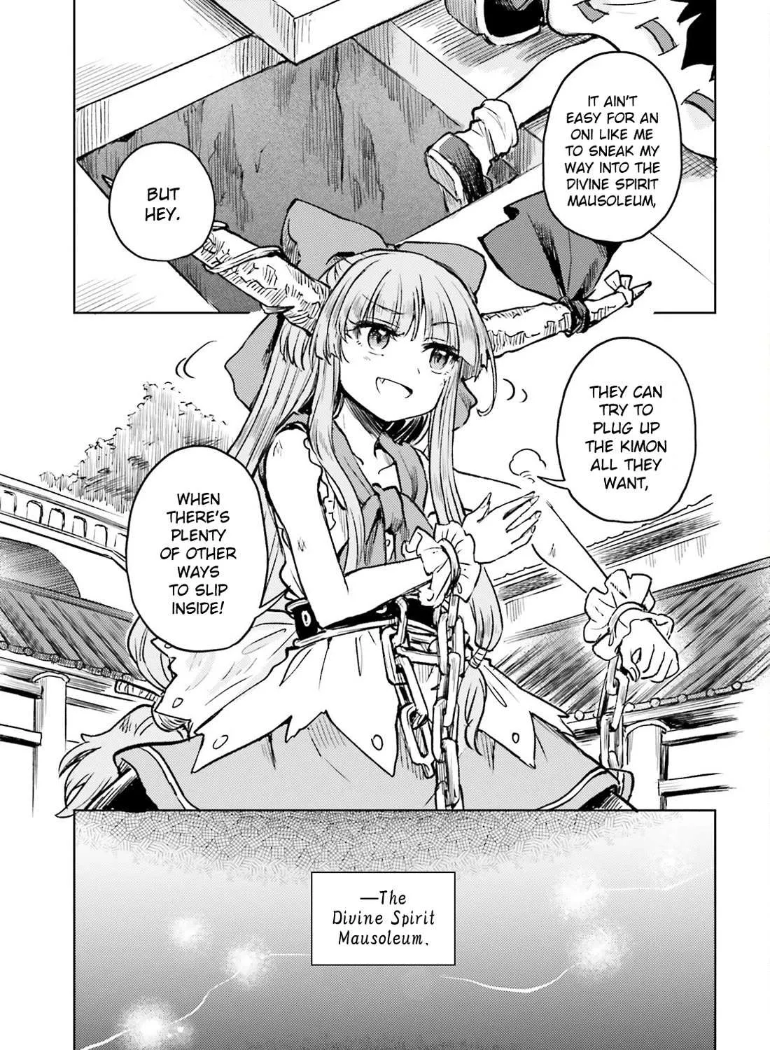 Touhou Suichouka ~ Lotus Eater-tachi no Suisei Chapter 52 page 18 - 