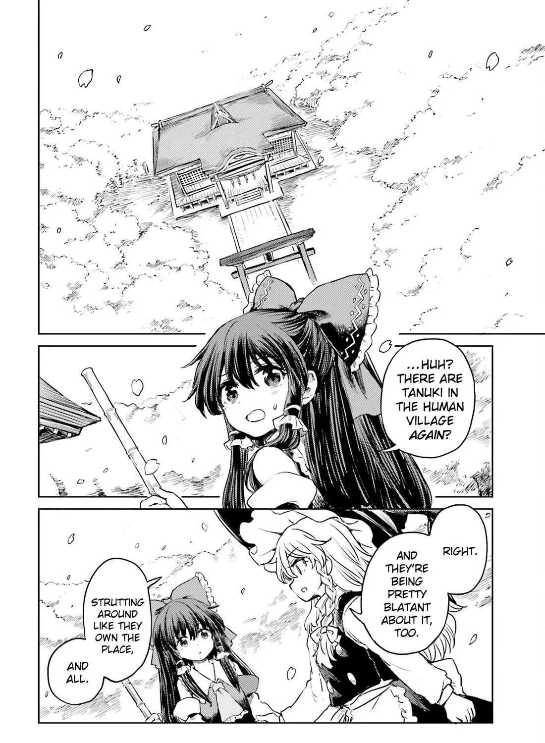Touhou Suichouka ~ Lotus Eater-tachi no Suisei Chapter 52 page 4 - 