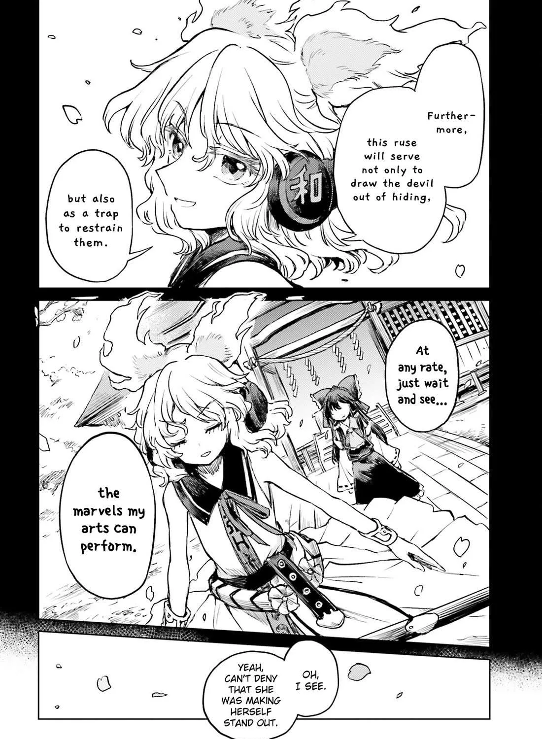 Touhou Suichouka ~ Lotus Eater-tachi no Suisei Chapter 52 page 48 - 