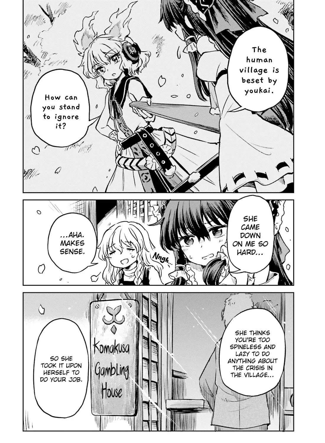 Touhou Suichouka ~ Lotus Eater-tachi no Suisei Chapter 52 page 52 - 