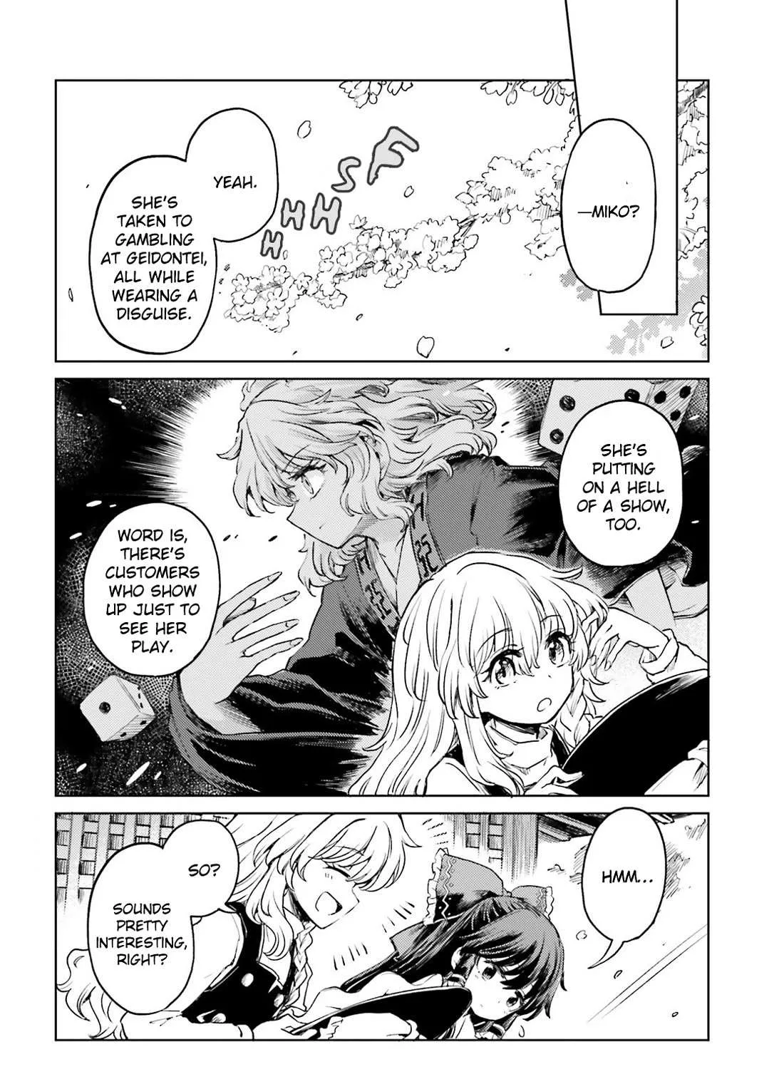 Touhou Suichouka ~ Lotus Eater-tachi no Suisei Chapter 52 page 8 - 