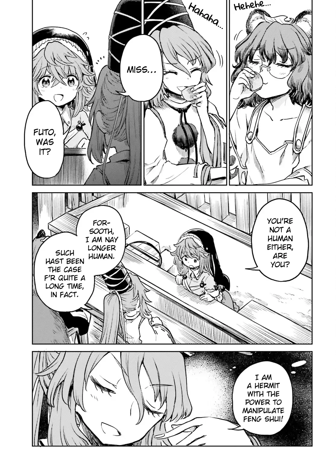 Touhou Suichouka ~ Lotus Eater-tachi no Suisei Chapter 53 page 21 - 