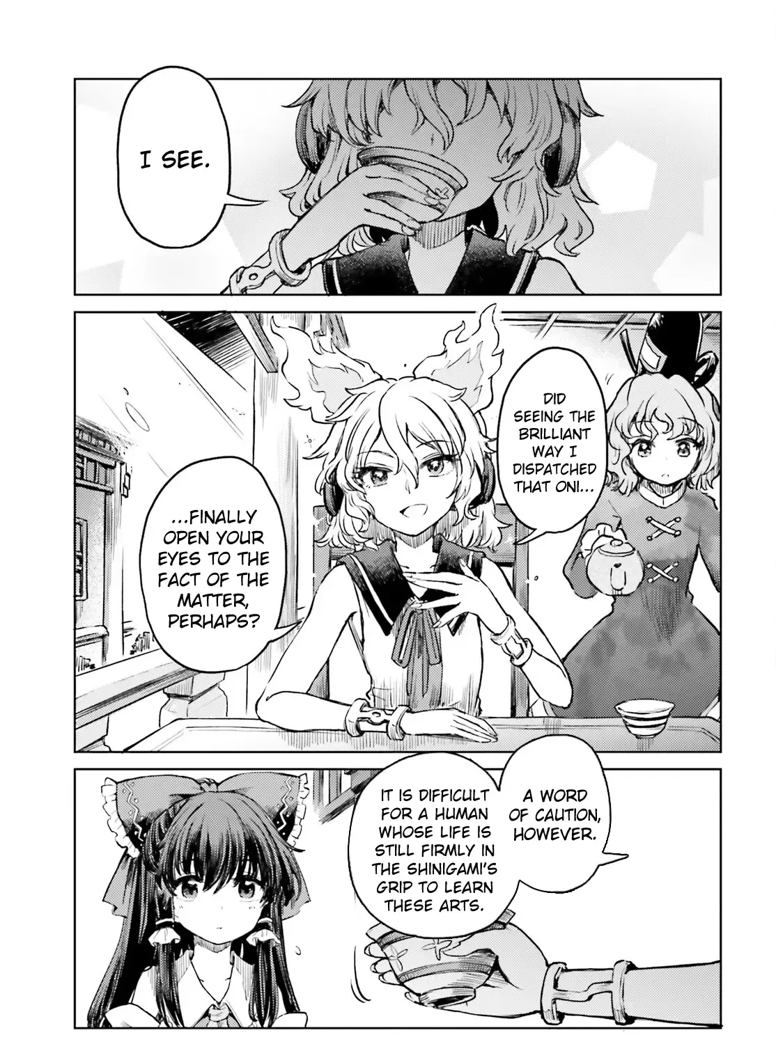 Touhou Suichouka ~ Lotus Eater-tachi no Suisei Chapter 53 page 9 - 