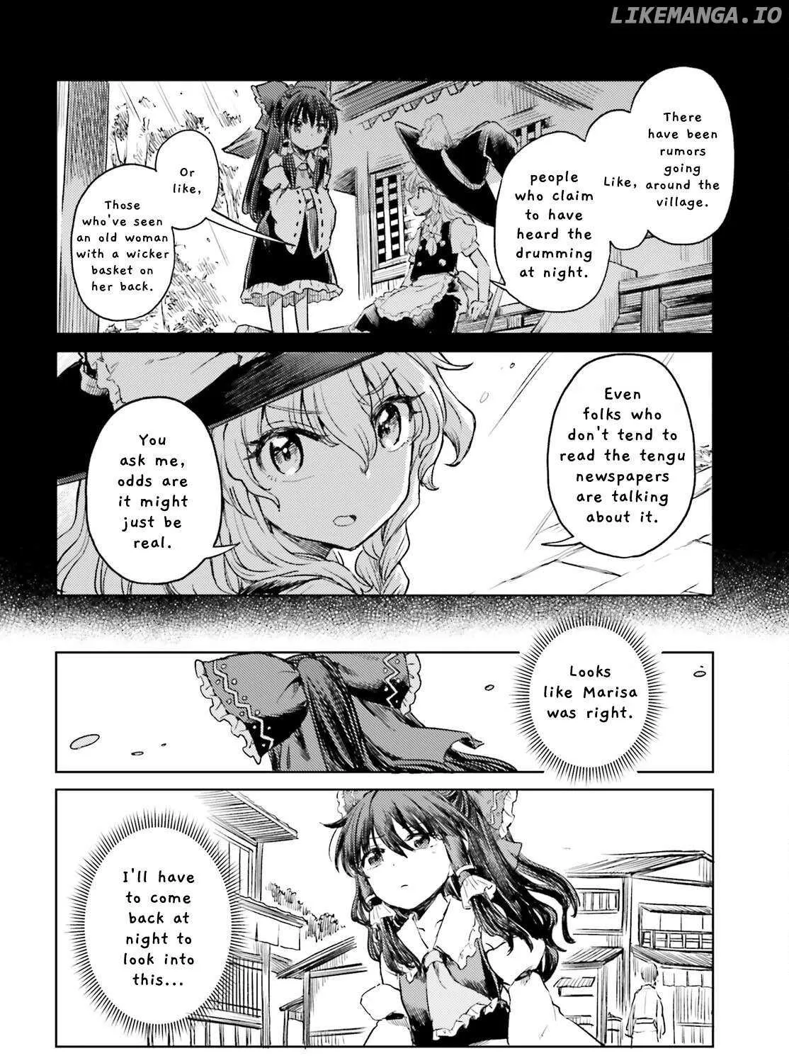 Touhou Suichouka ~ Lotus Eater-tachi no Suisei Chapter 56 page 8 - 