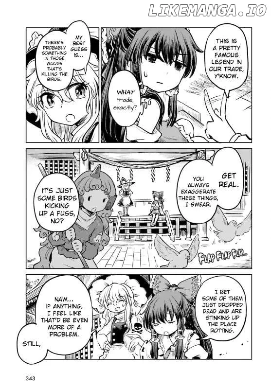 Touhou Suichouka ~ Lotus Eater-tachi no Suisei Chapter 57 page 6 - 