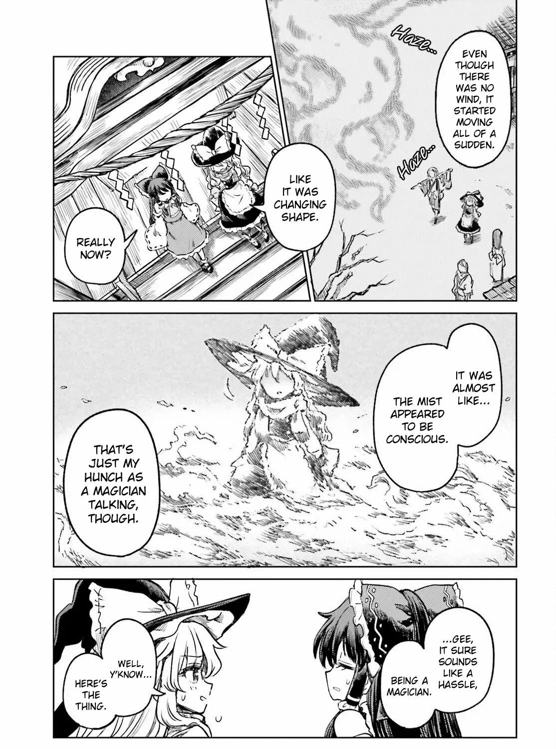 Touhou Suichouka ~ Lotus Eater-tachi no Suisei Chapter 59 page 13 - 