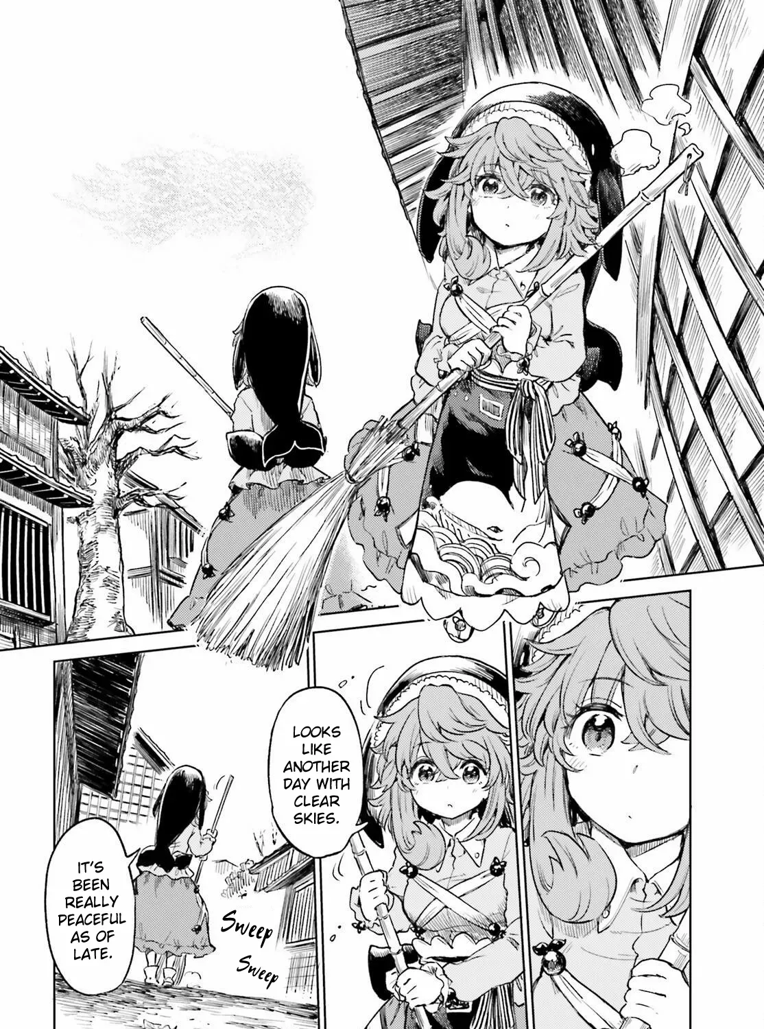 Touhou Suichouka ~ Lotus Eater-tachi no Suisei Chapter 59 page 19 - 