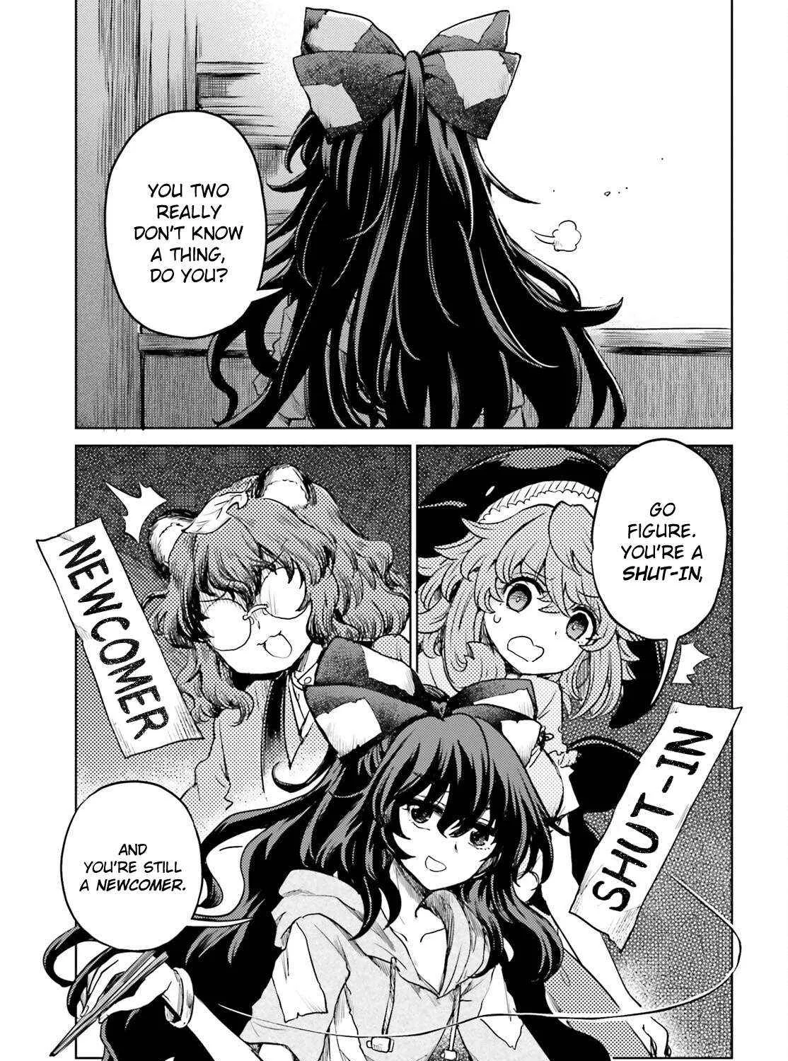 Touhou Suichouka ~ Lotus Eater-tachi no Suisei Chapter 63 page 33 - 