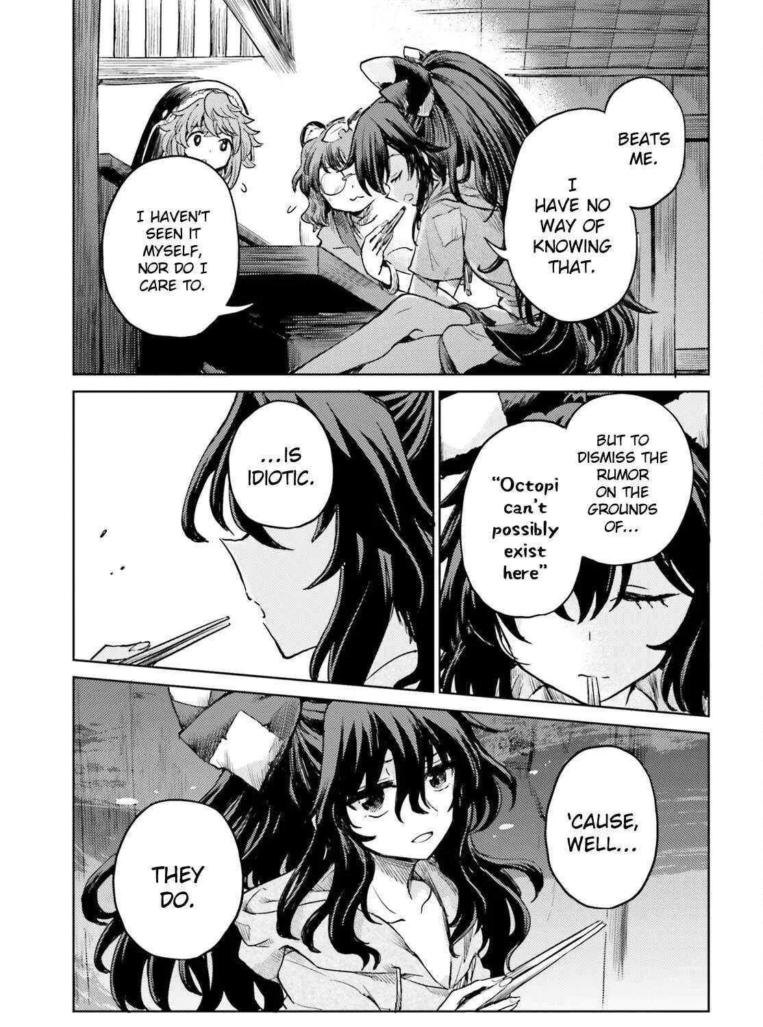 Touhou Suichouka ~ Lotus Eater-tachi no Suisei Chapter 63 page 37 - 