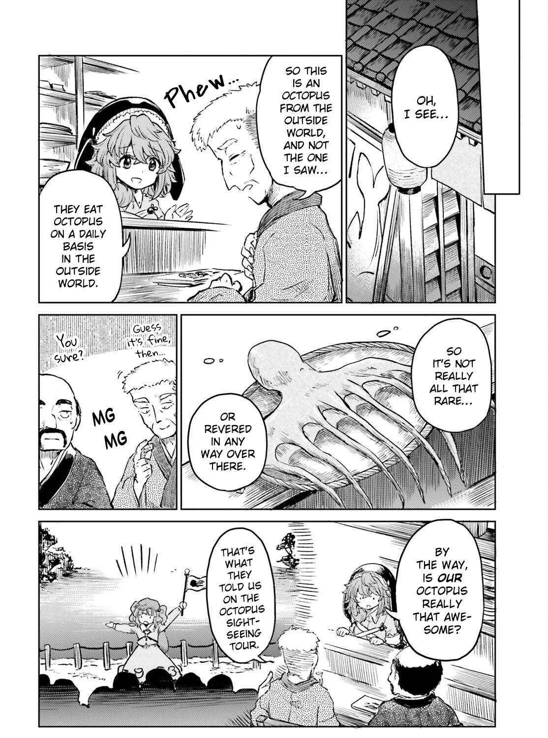 Touhou Suichouka ~ Lotus Eater-tachi no Suisei Chapter 64 page 23 - 