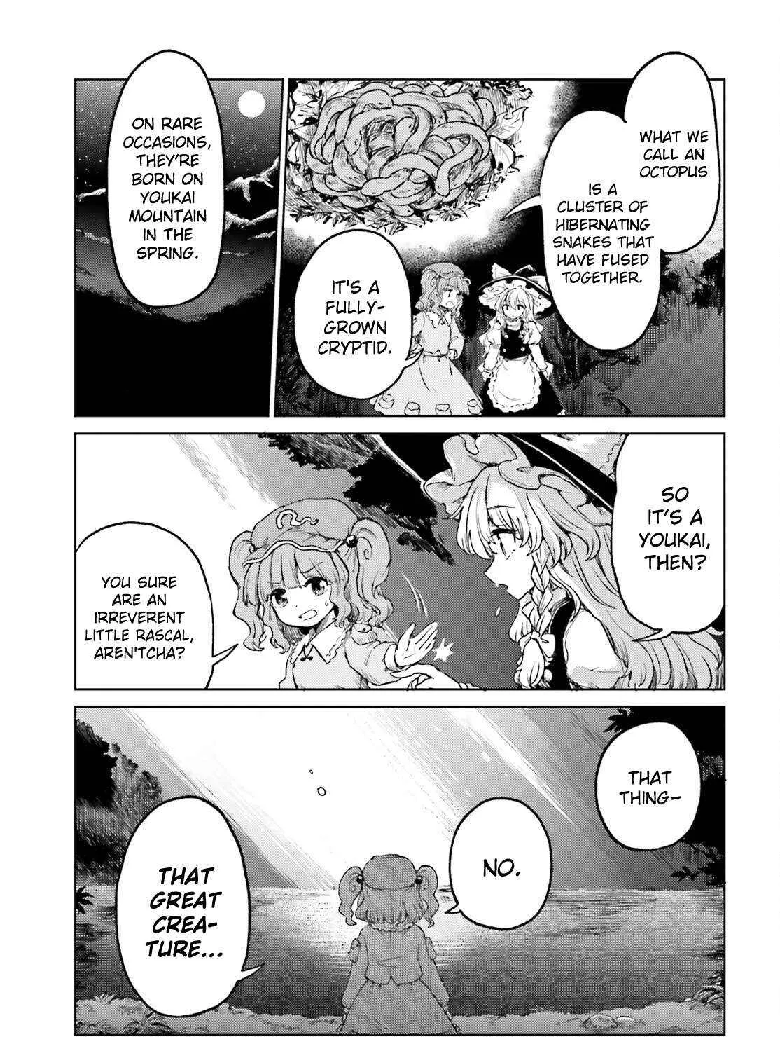Touhou Suichouka ~ Lotus Eater-tachi no Suisei Chapter 64 page 39 - 