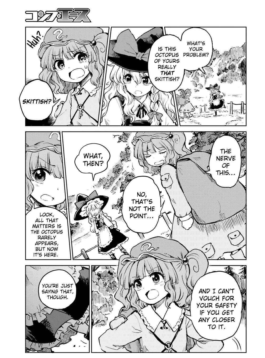 Touhou Suichouka ~ Lotus Eater-tachi no Suisei Chapter 64 page 9 - 