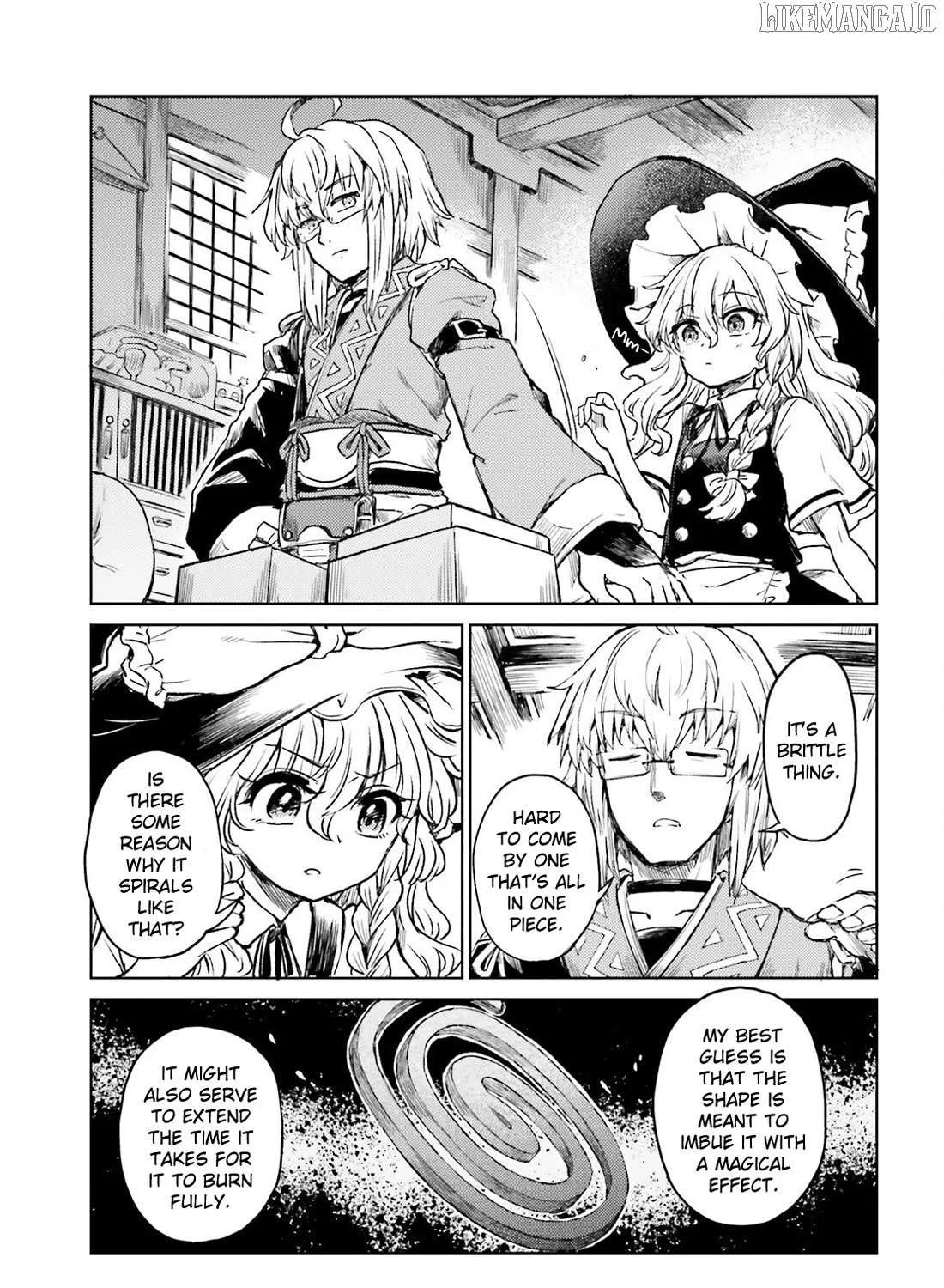 Touhou Suichouka ~ Lotus Eater-tachi no Suisei Chapter 68 page 18 - 