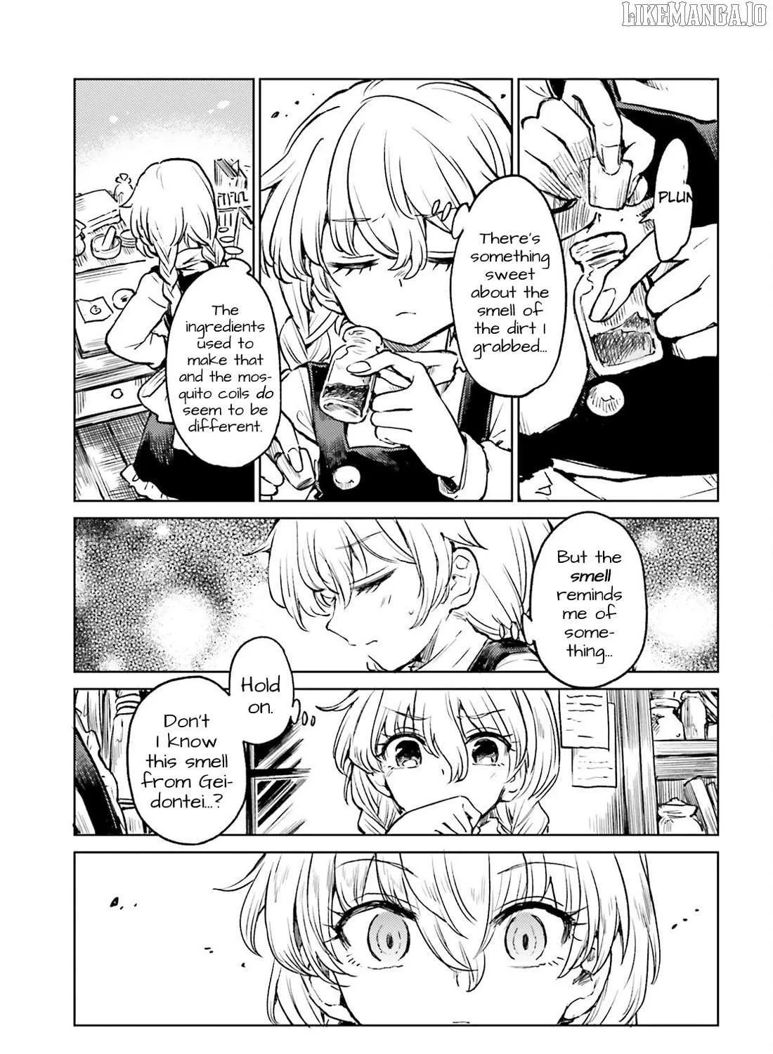 Touhou Suichouka ~ Lotus Eater-tachi no Suisei Chapter 68 page 34 - 