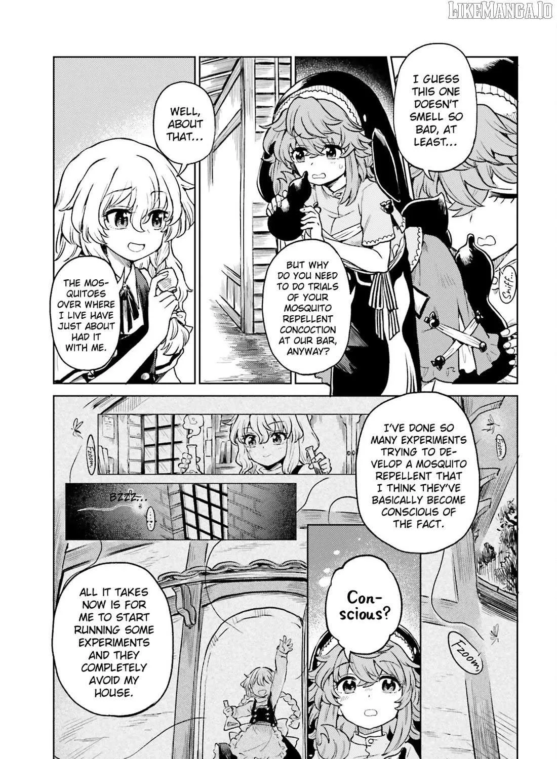 Touhou Suichouka ~ Lotus Eater-tachi no Suisei Chapter 68 page 6 - 