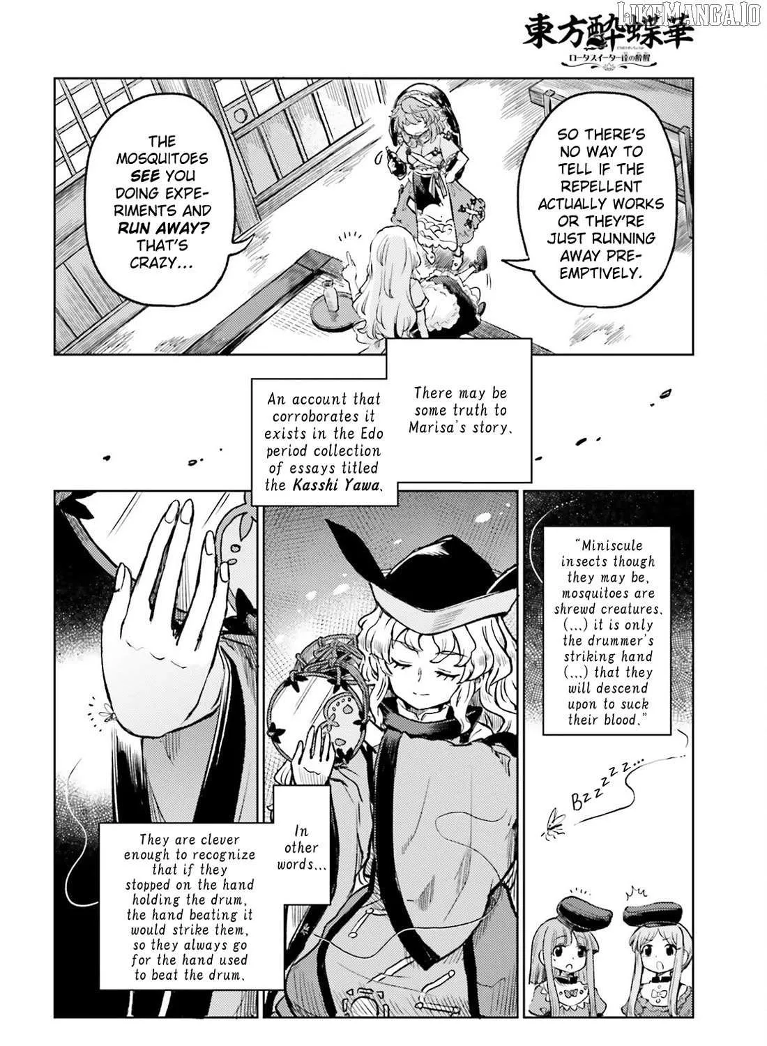 Touhou Suichouka ~ Lotus Eater-tachi no Suisei Chapter 68 page 8 - 