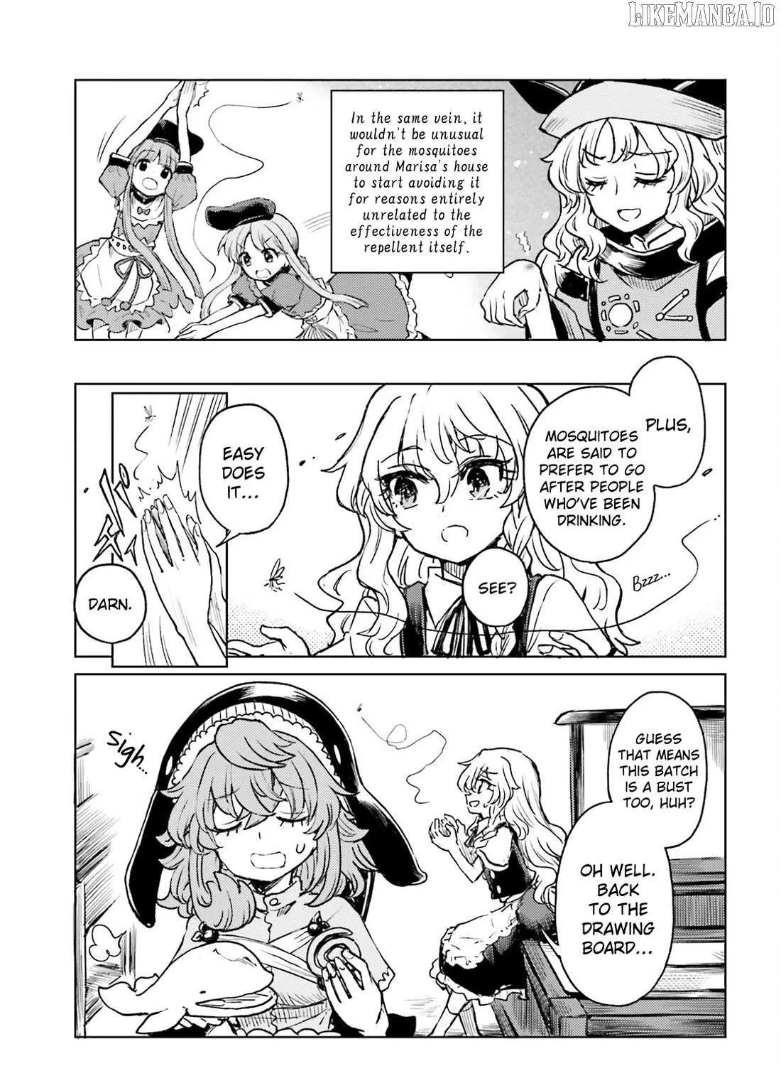 Touhou Suichouka ~ Lotus Eater-tachi no Suisei Chapter 68 page 10 - 
