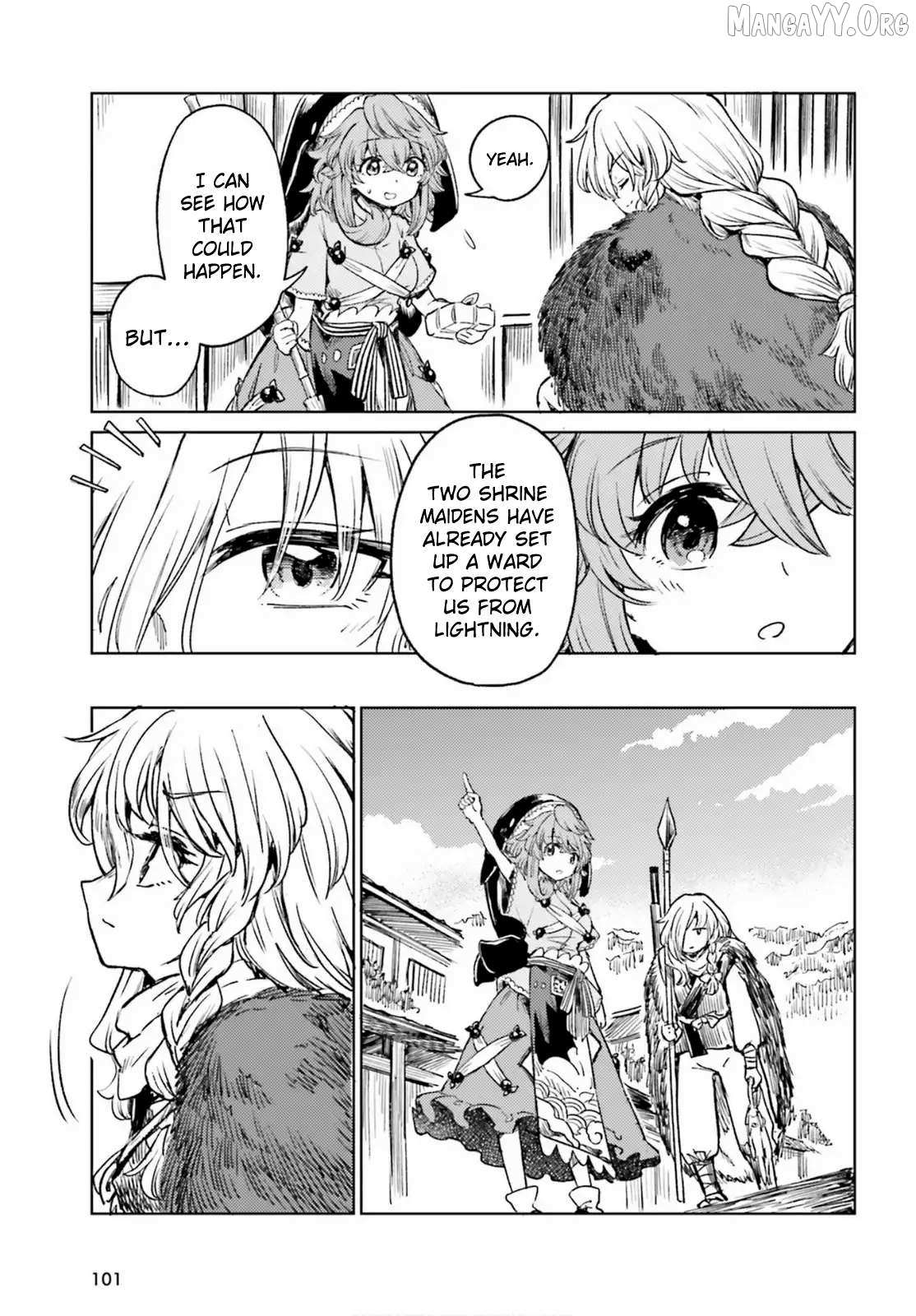 Touhou Suichouka ~ Lotus Eater-tachi no Suisei Chapter 70 page 26 - 