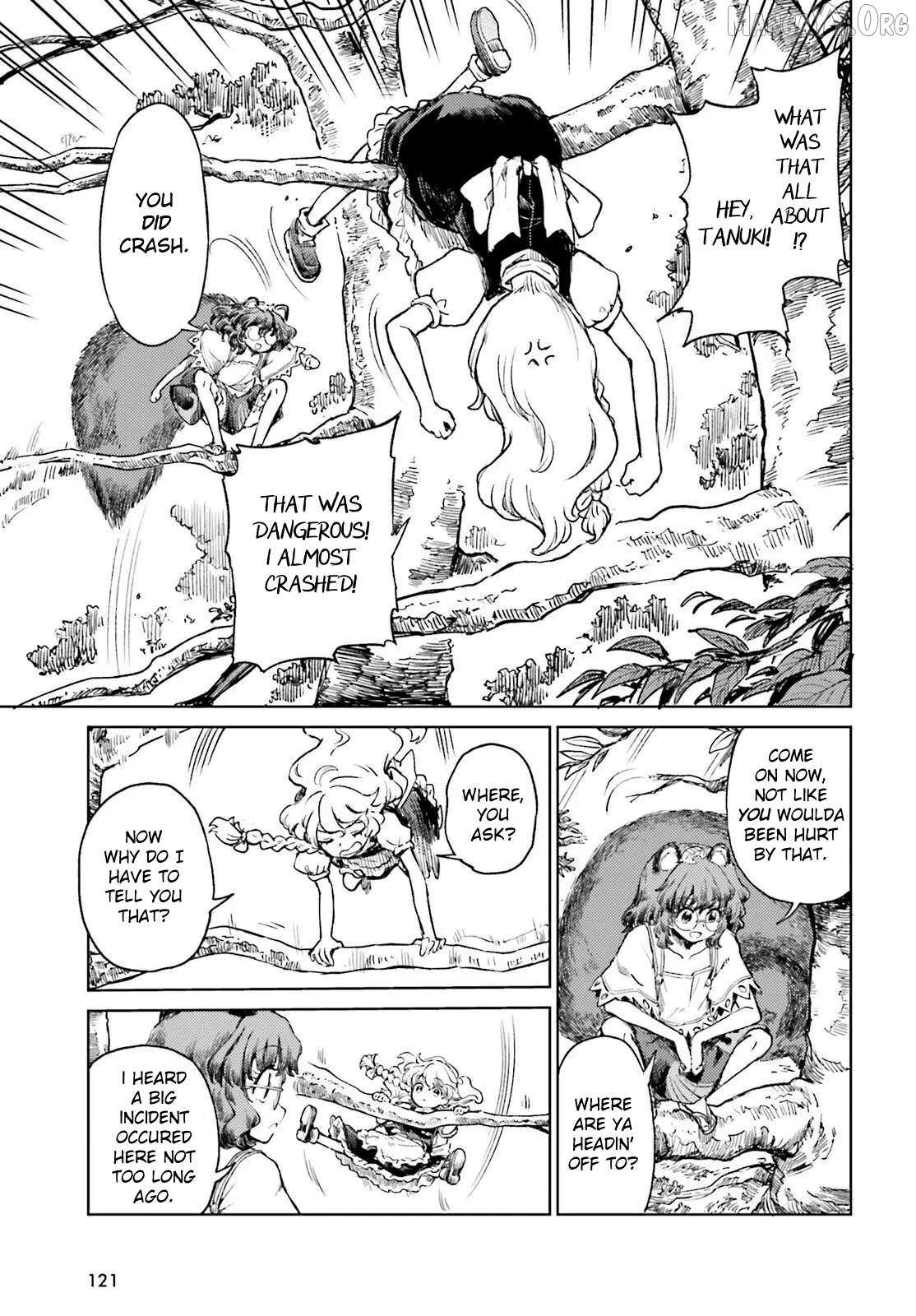 Touhou Suichouka ~ Lotus Eater-tachi no Suisei Chapter 72 page 11 - 