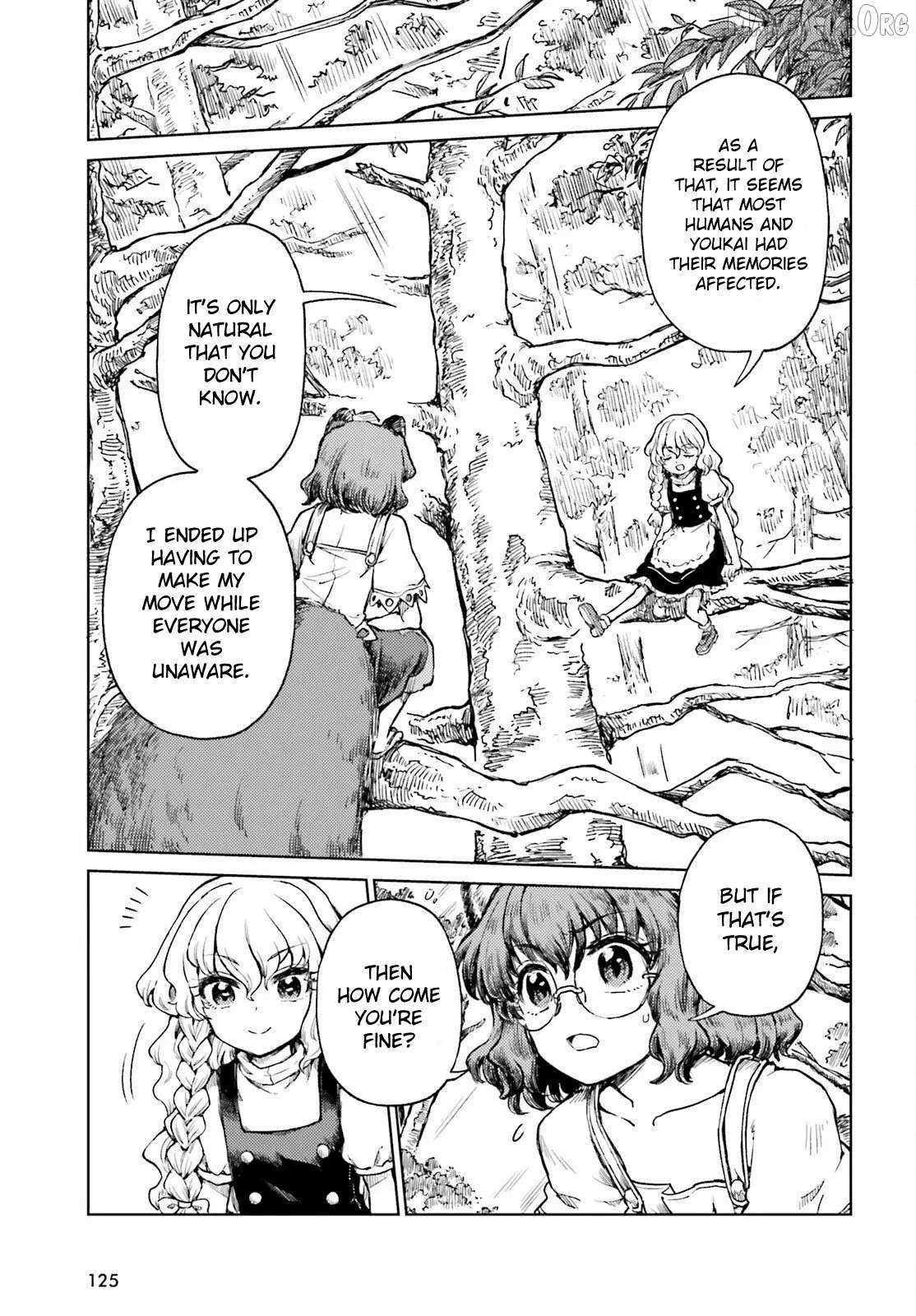 Touhou Suichouka ~ Lotus Eater-tachi no Suisei Chapter 72 page 15 - 