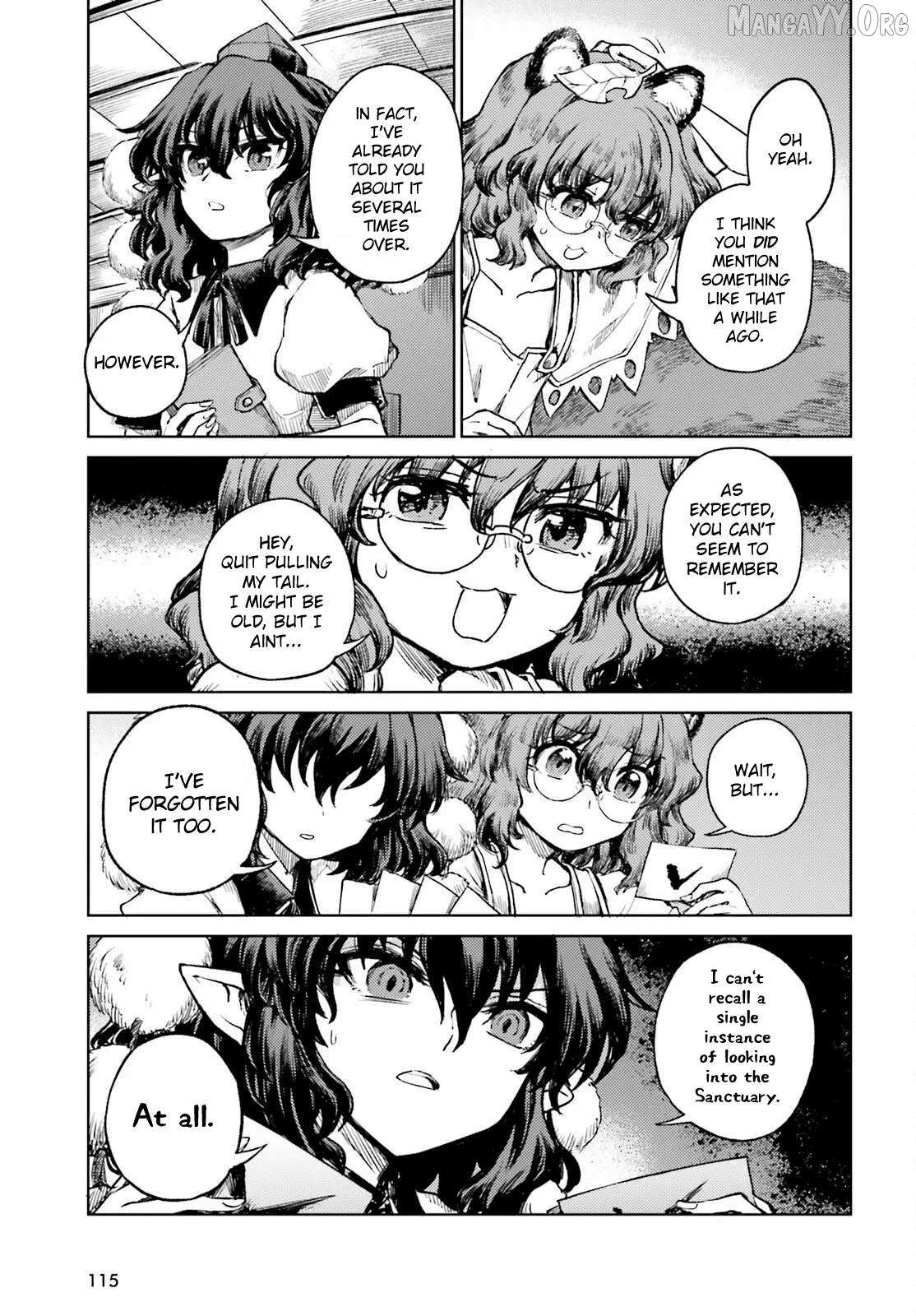 Touhou Suichouka ~ Lotus Eater-tachi no Suisei Chapter 72 page 5 - 