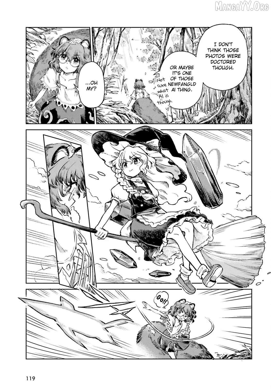 Touhou Suichouka ~ Lotus Eater-tachi no Suisei Chapter 72 page 9 - 