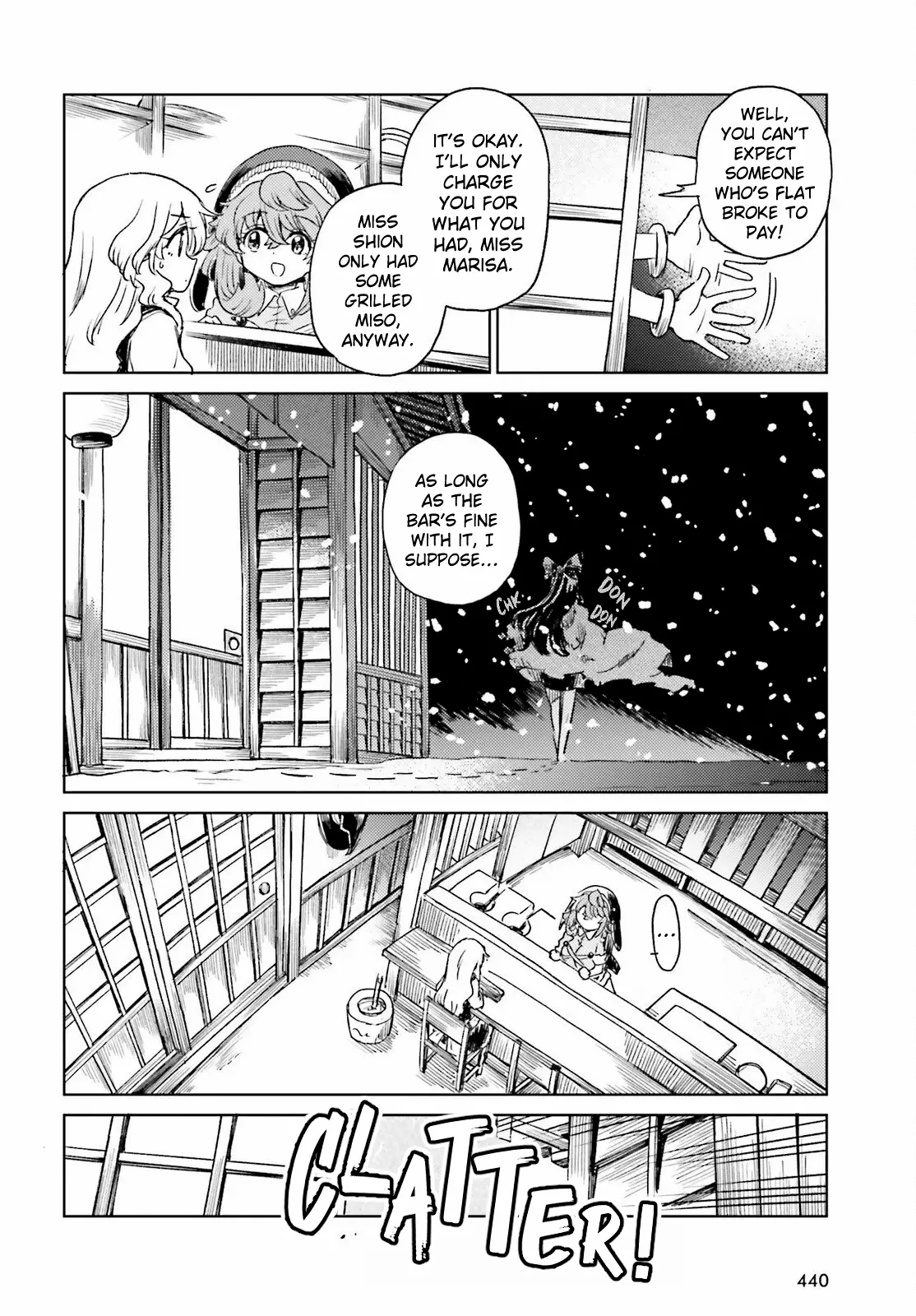 Touhou Suichouka ~ Lotus Eater-tachi no Suisei Chapter 73 page 18 - 