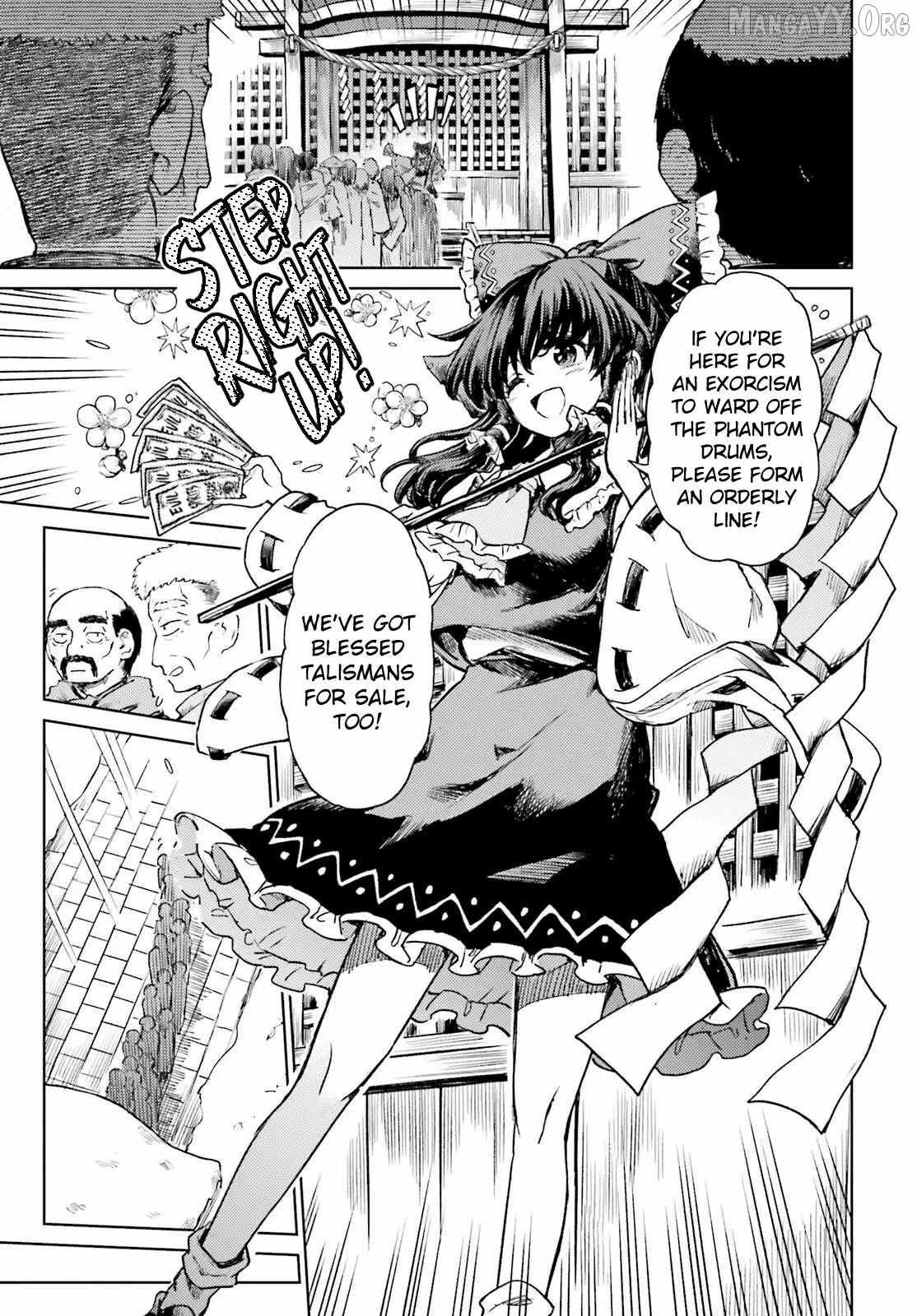 Touhou Suichouka ~ Lotus Eater-tachi no Suisei Chapter 74 page 8 - 