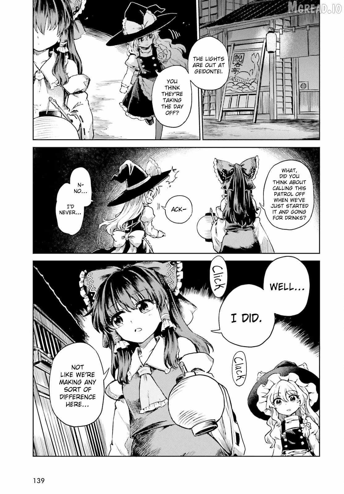 Touhou Suichouka ~ Lotus Eater-tachi no Suisei Chapter 76 page 15 - 