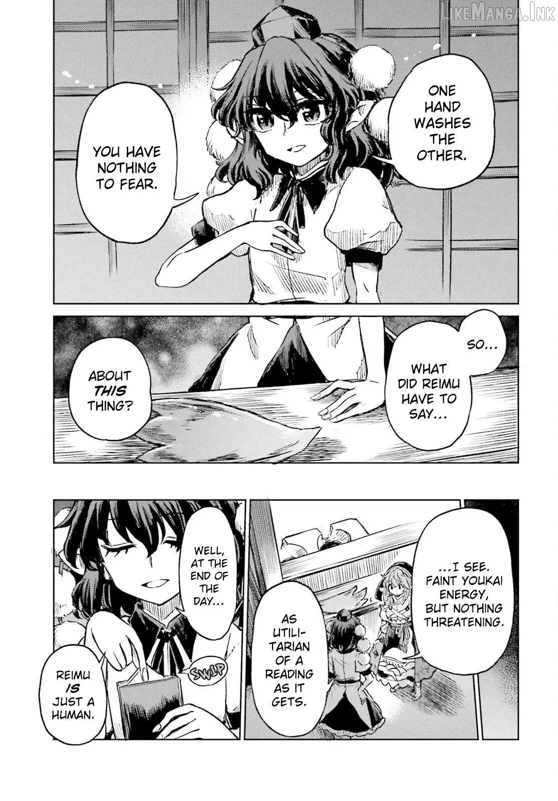 Touhou Suichouka ~ Lotus Eater-tachi no Suisei Chapter 78 page 16 - 