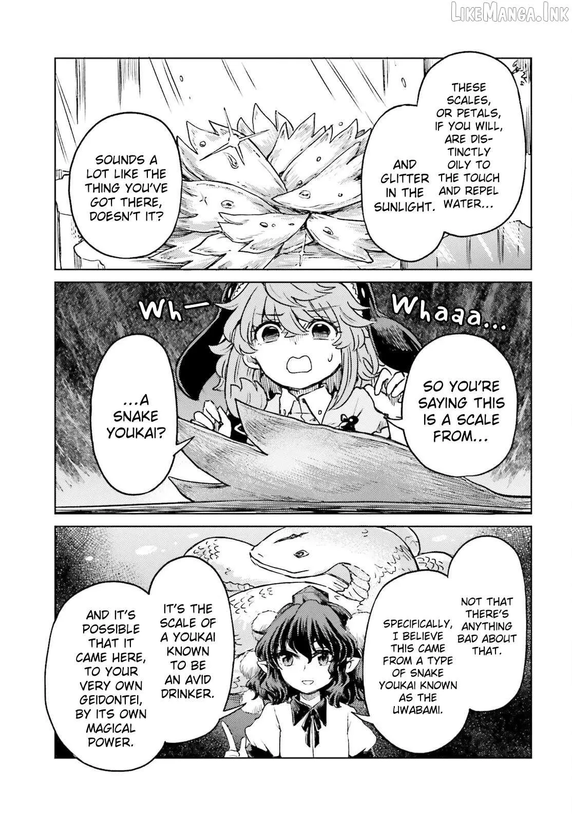 Touhou Suichouka ~ Lotus Eater-tachi no Suisei Chapter 78 page 18 - 