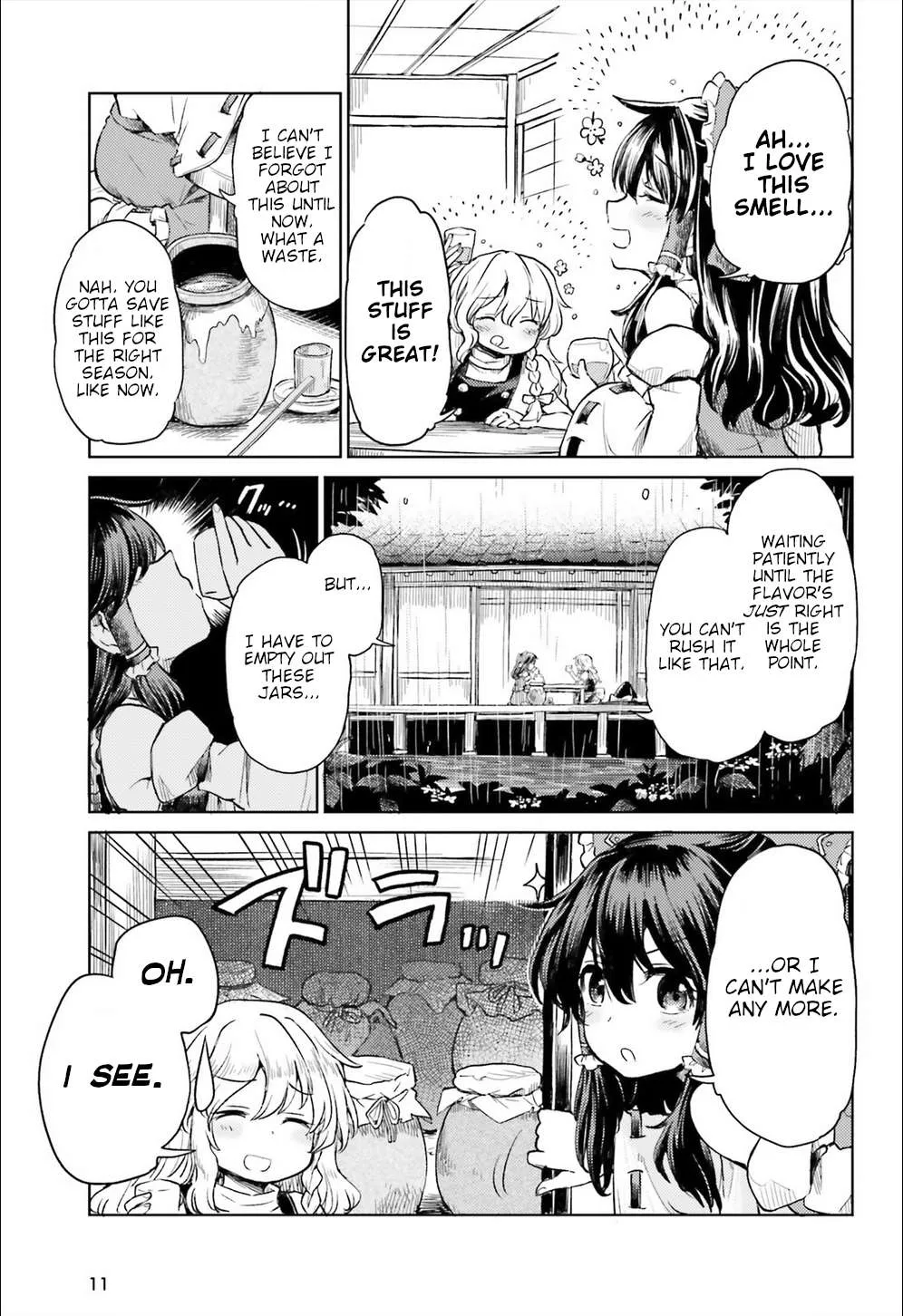 Touhou Suichouka ~ Lotus Eater-tachi no Suisei Chapter 8 page 3 - 