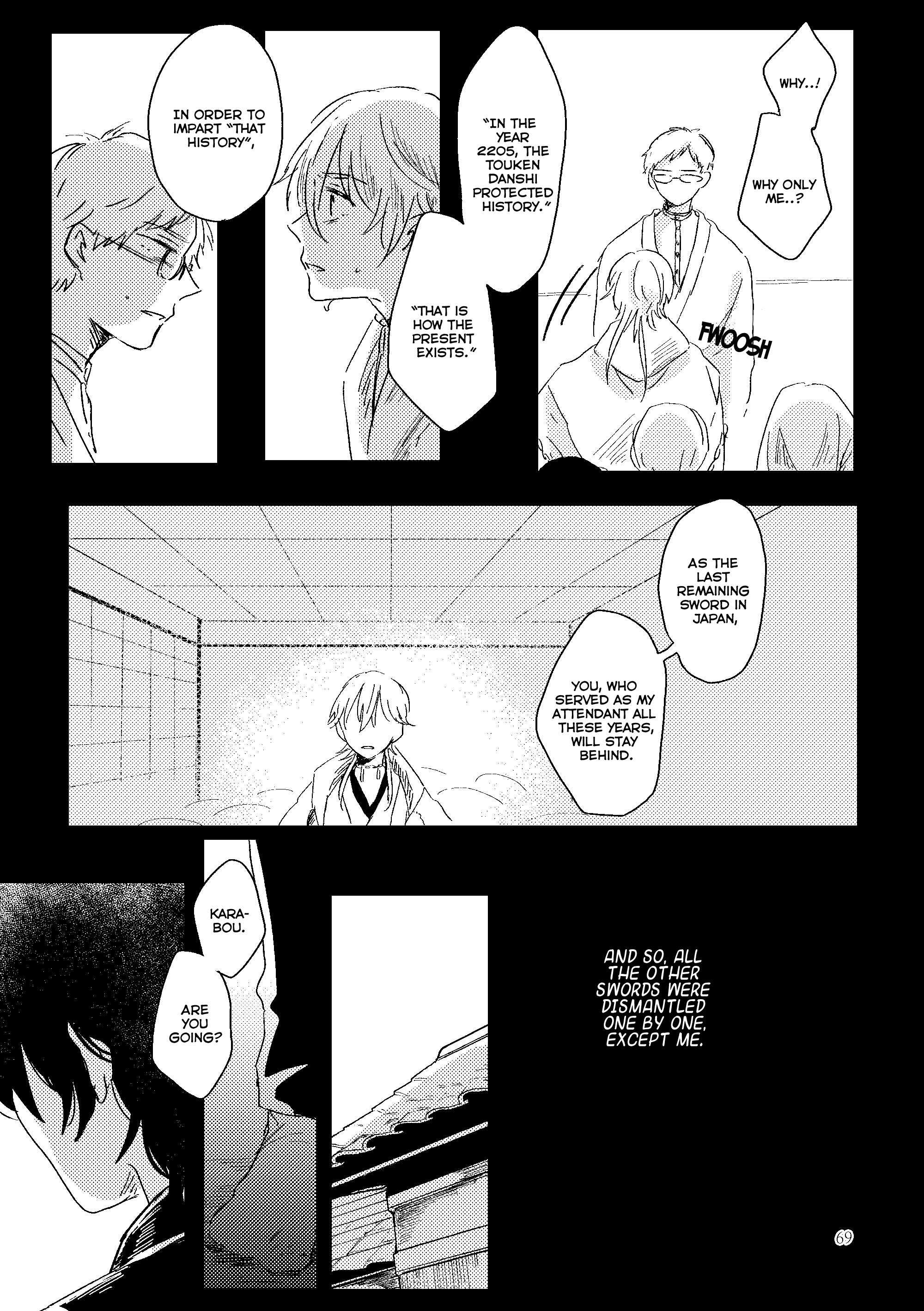 Touken Ranbu - Hakou Chapter 1 page 67 - 